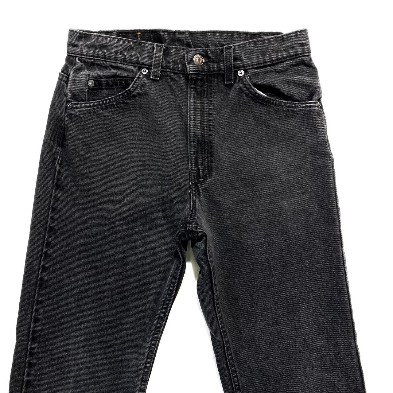 90年代 USA製 Levi's リーバイス 505 ブラック デニムパンツ メンズW30