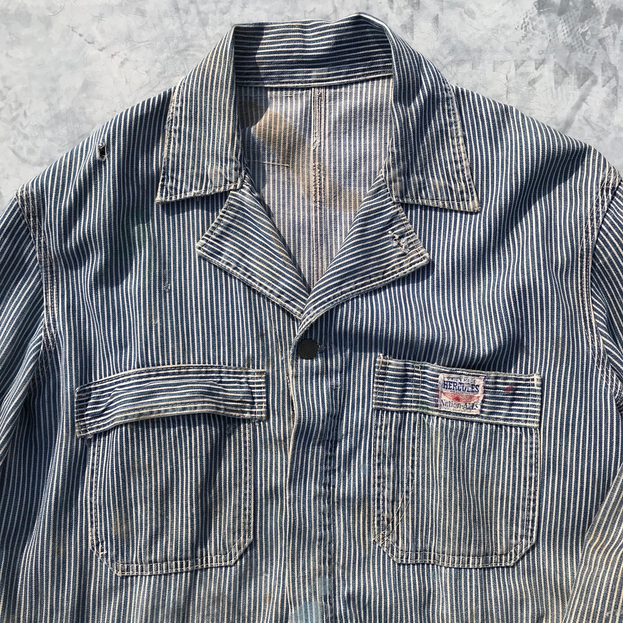 50s Hercules オールインワン つなぎ ヘラクレス ヒッコリー 50's