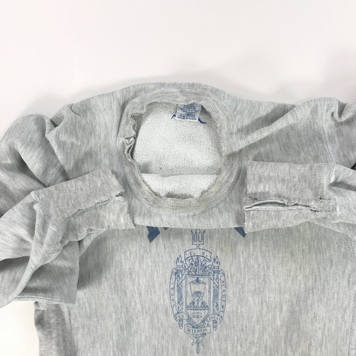 CHAMPION チャンピオン 90年代 刺繍 タグ リバースウィーブ NAVY 海軍