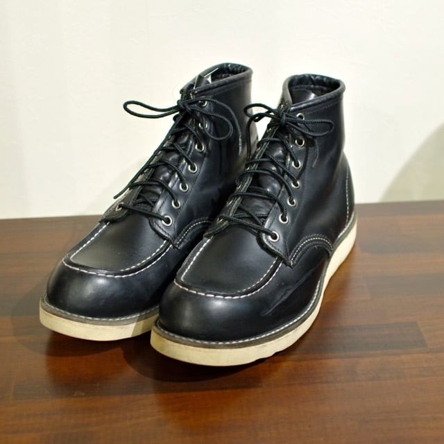 RED WING 8130 / IRISH SETTER MOC TOE BOOTS BLACK / レッドウイング