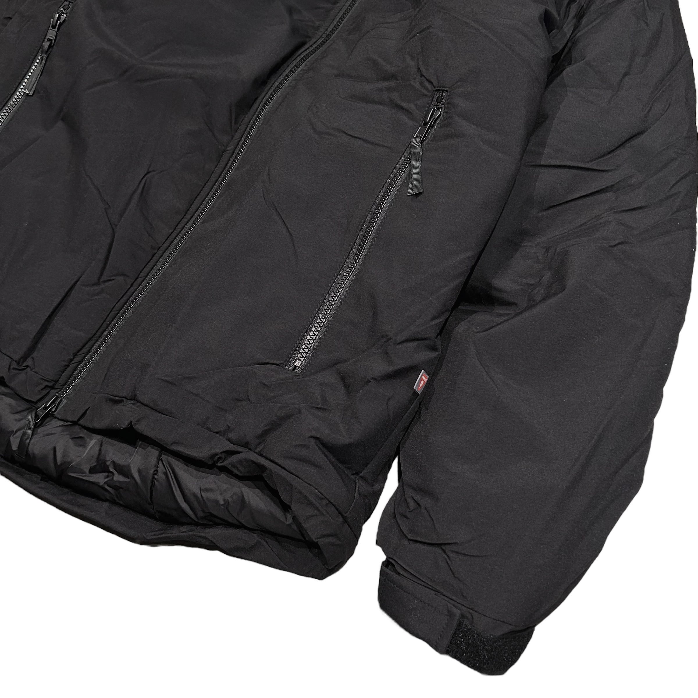 BAF社 ECWCS GEN3 LEVEL7 TYPE PRIMALOFT JACKET ベルクロ付き BLACK