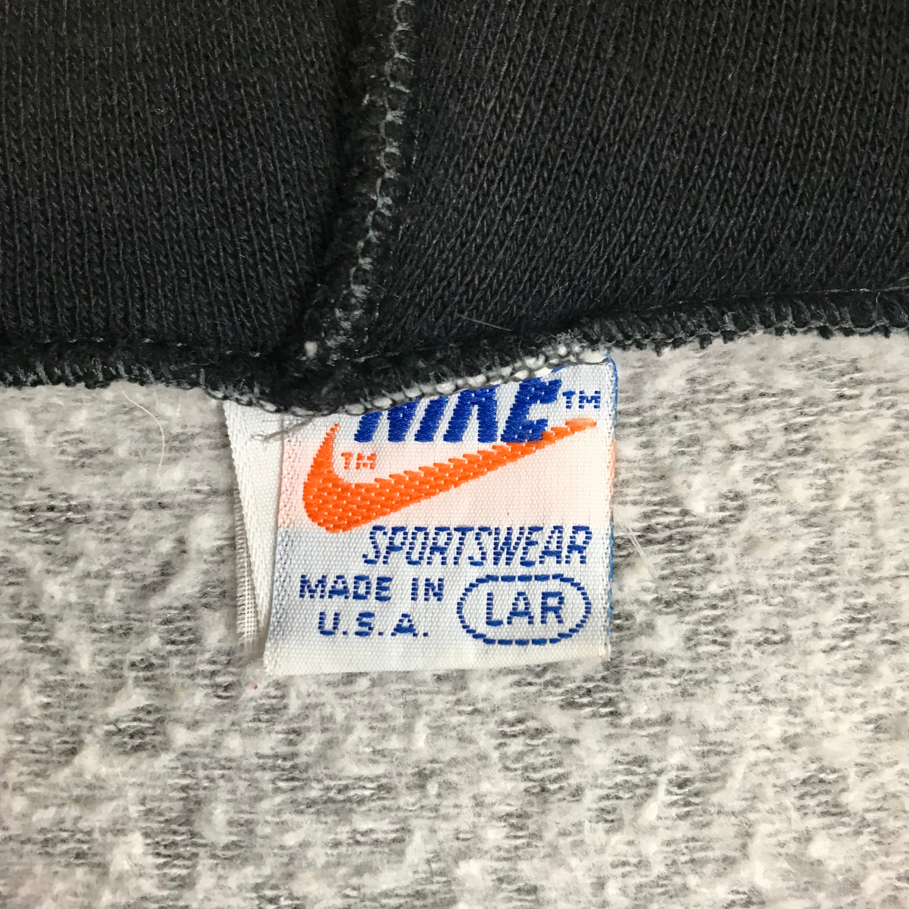 USA製 70~80s NIKE TWO TONE FULL ZIP SWEAT PARKER ナイキ ツートン