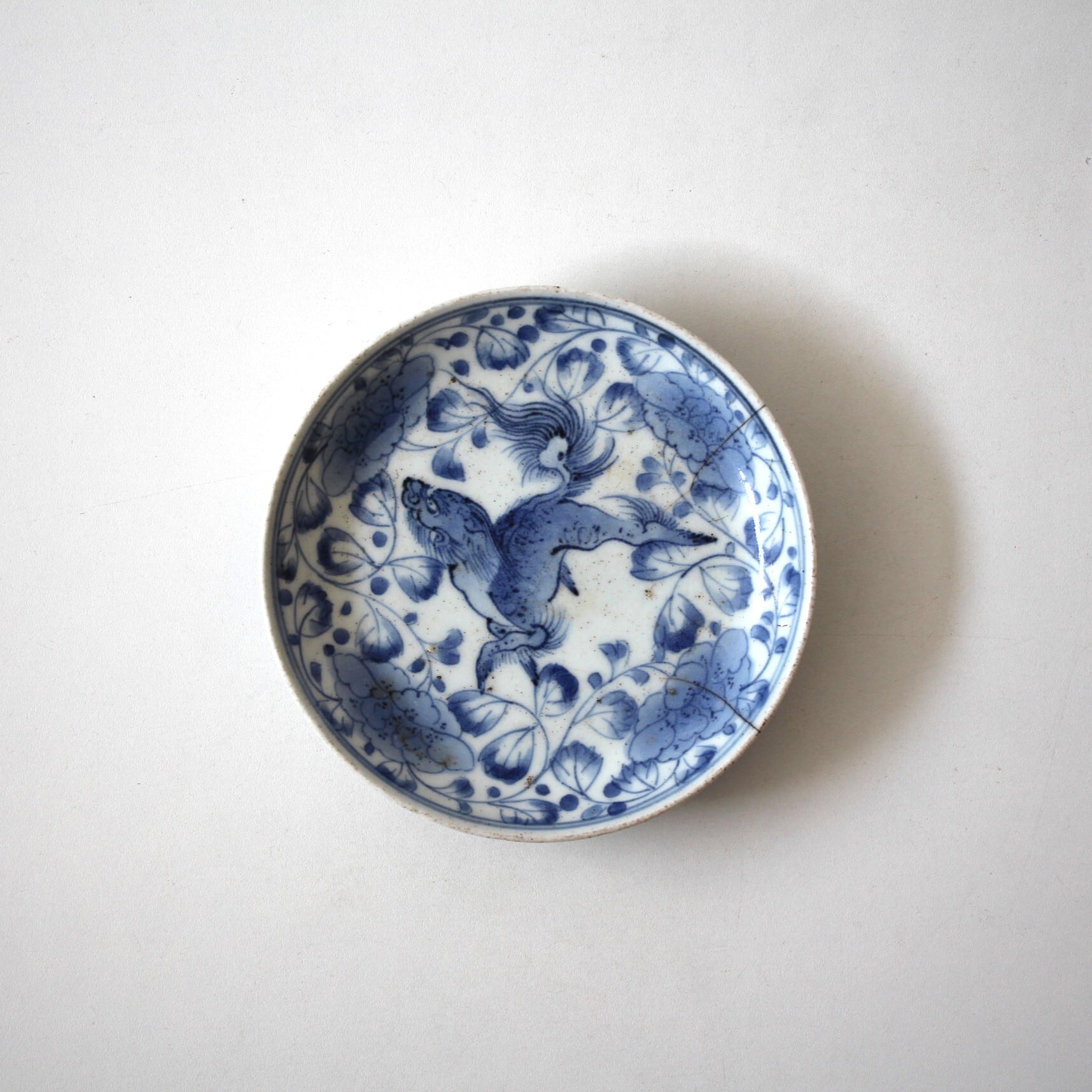 江戸後期 鍋島 染付 向付 5客 江戸後期 鍋島 染付 向付 5客