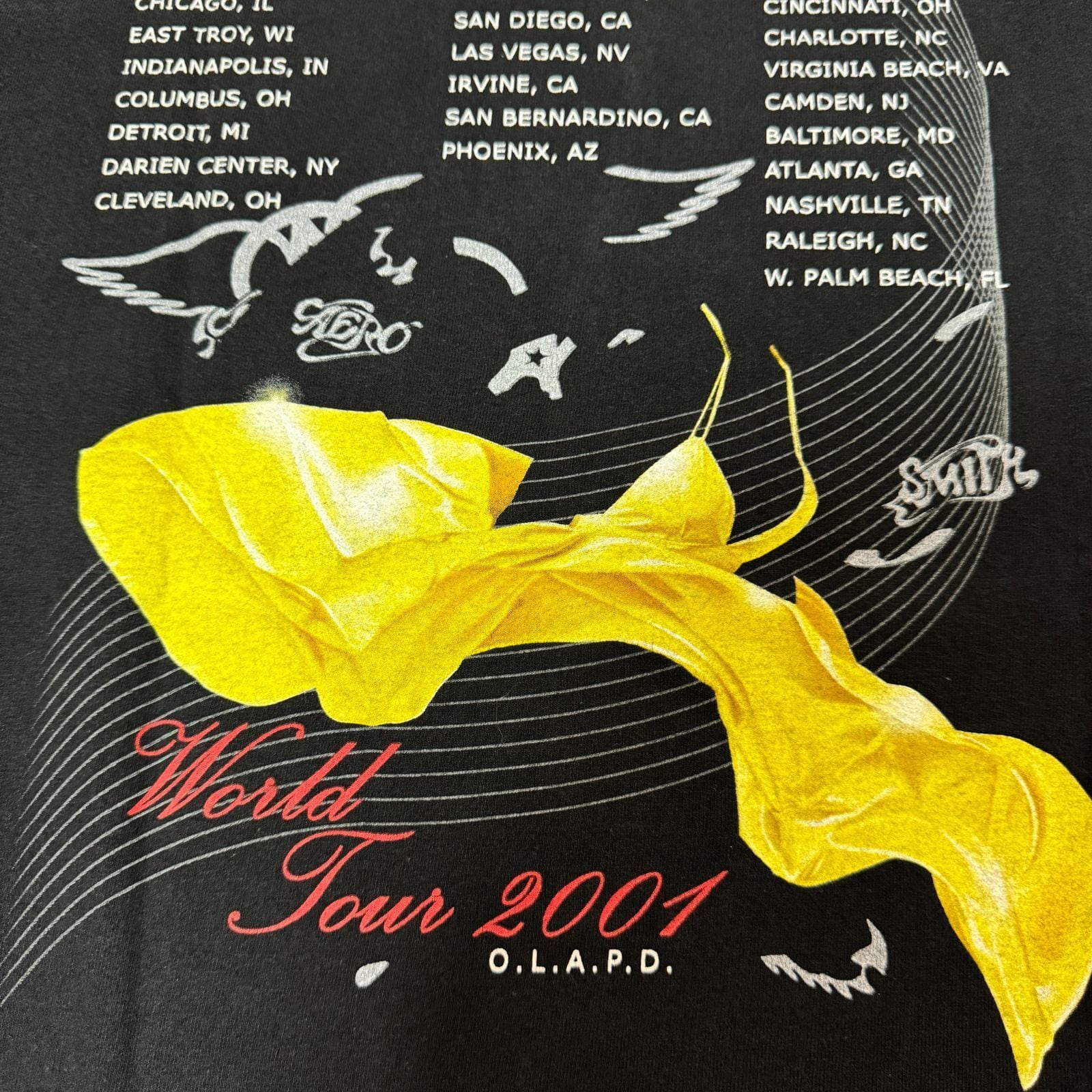 00s AEROSMITH JUST PUSH PLAY Tour 2001 Hajime Sorayama Sexy Robot