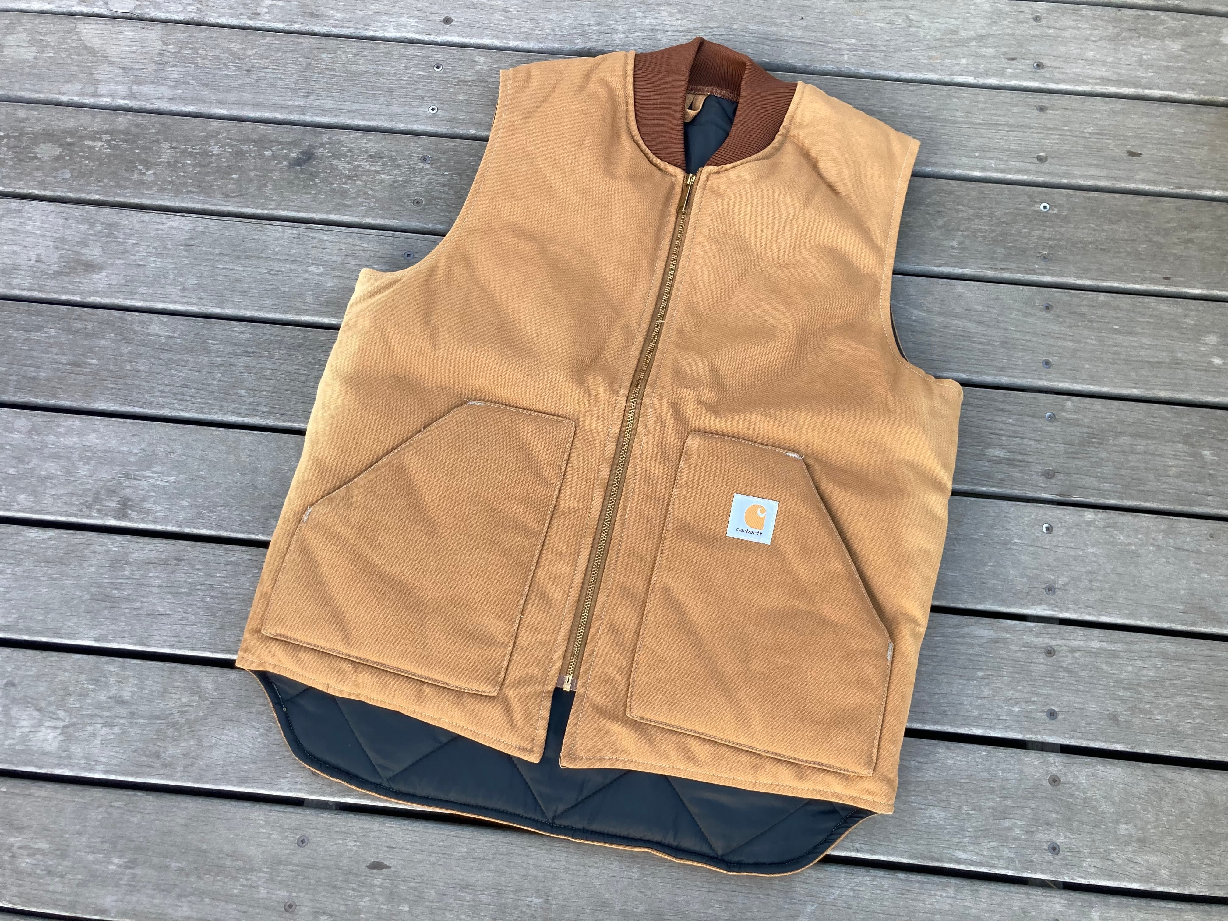 80s carhartt duck vest large tall | CEREAL（シリアル）