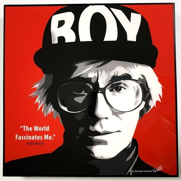 Andy Warhol (1) アンディ ウォーホル「ポップアートパネル Keetatat