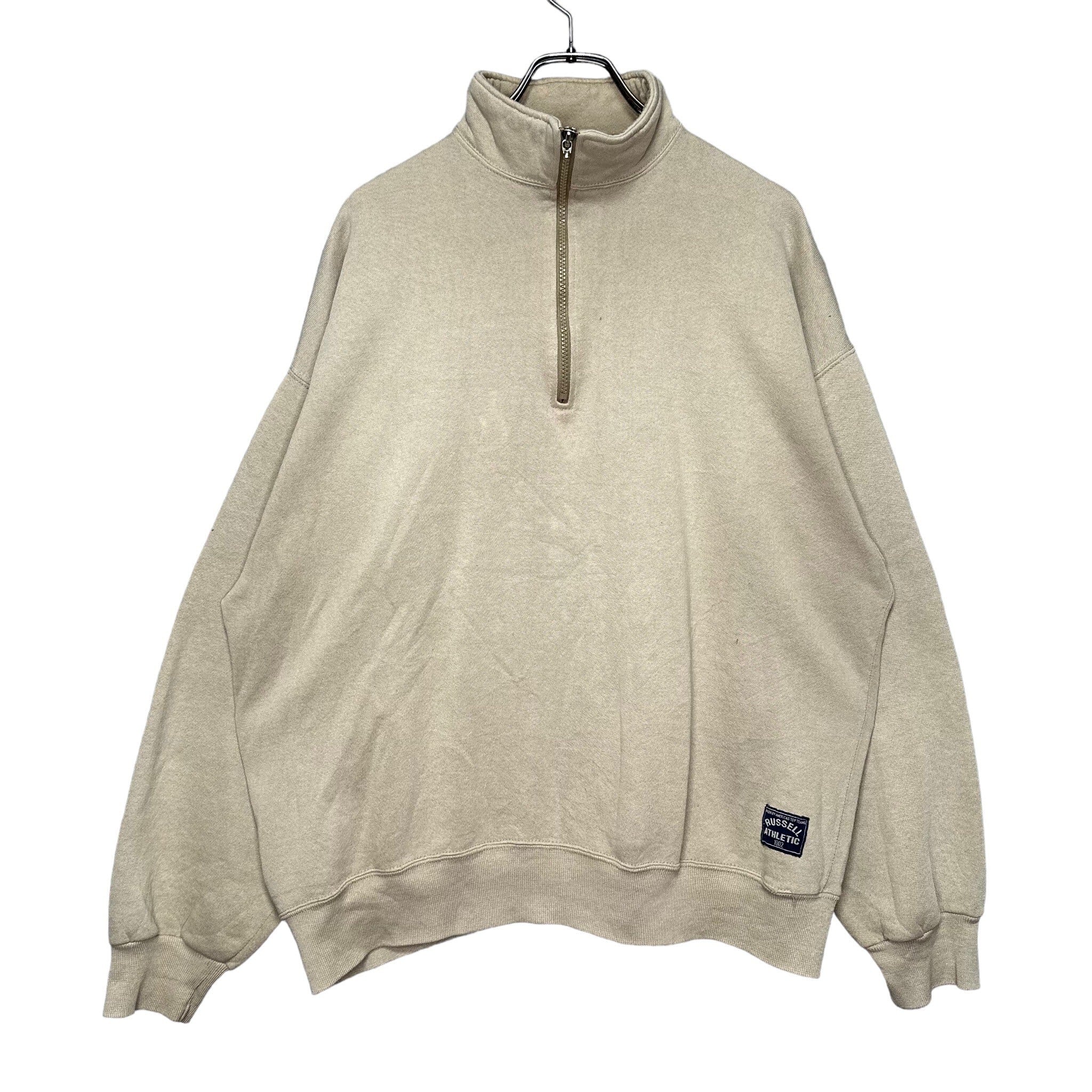 90sFILAビンテージハーフジップスウェット アメリカ古着90s ハーフ