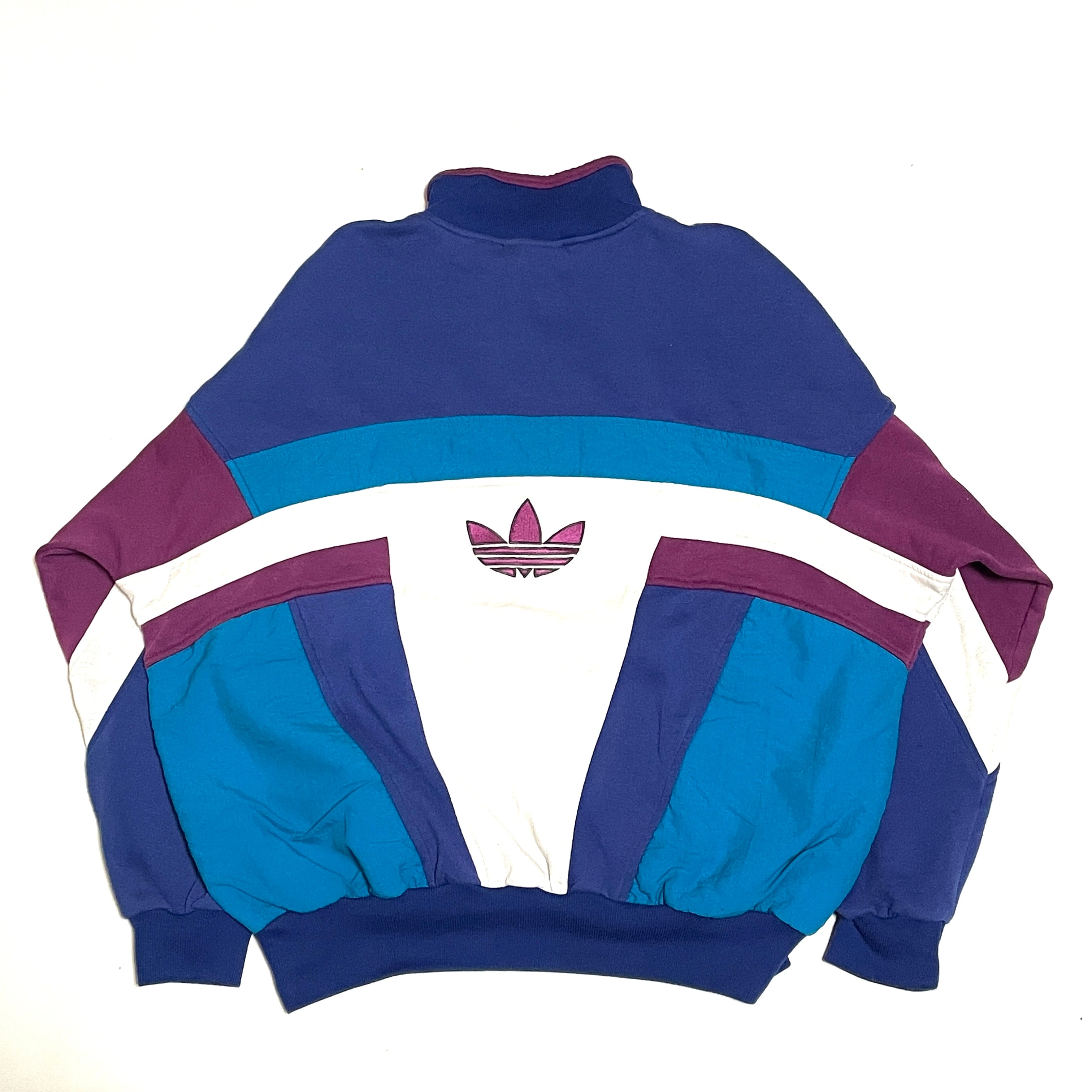 80s ビンテージ アディダス マルチカラー スウェット King Gnu常田大希