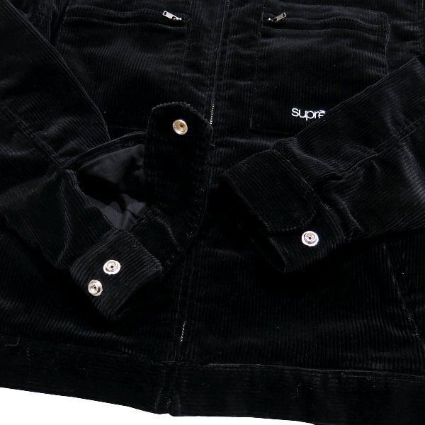 SUPREME 21AW CORDUROY ZIP JACKET サイズS シュプリーム コーデュロイ