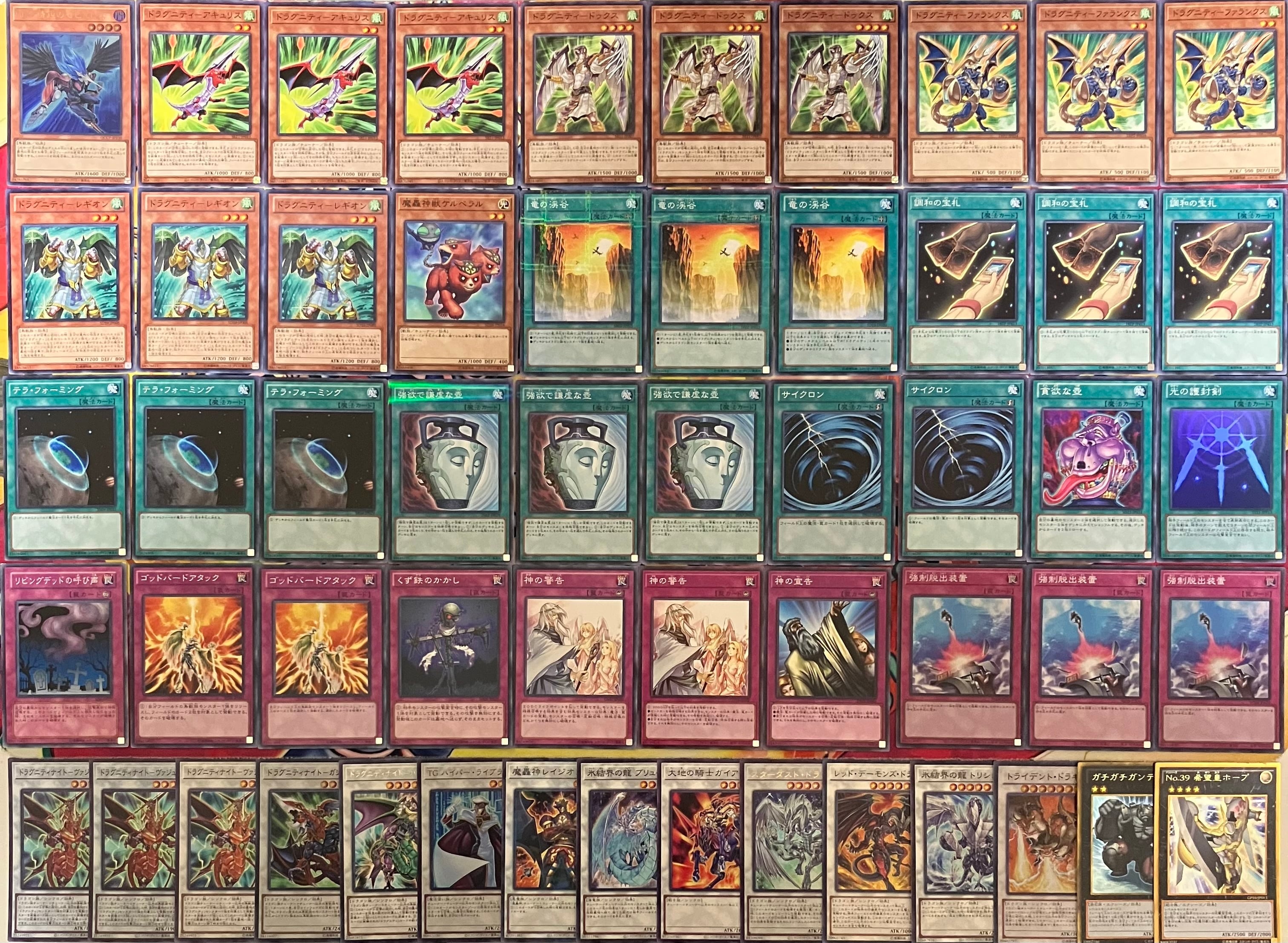 1103環境 ドラグニティ デッキ ゲートボール 遊戯王 | Pay ID