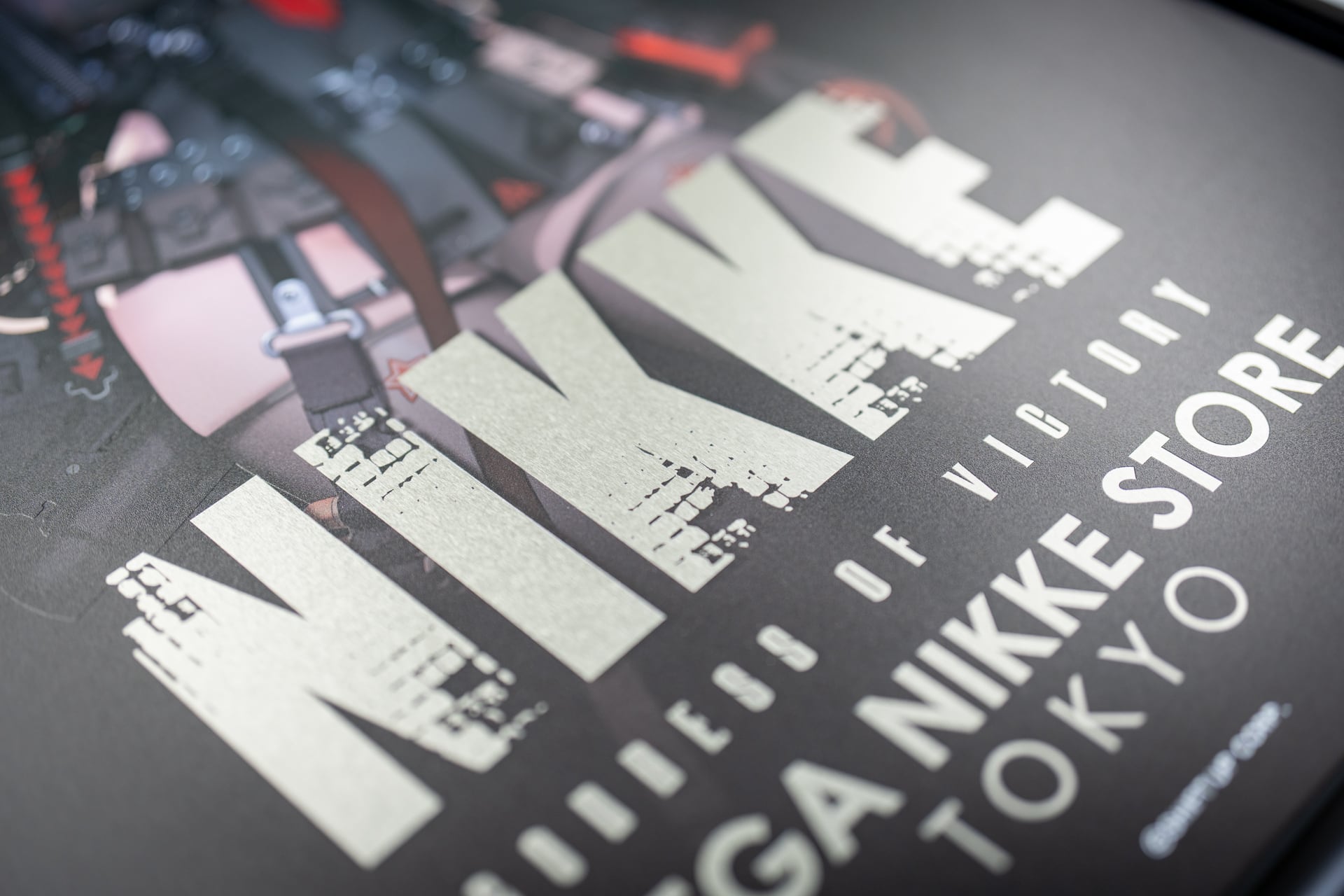 メガニケストアオンライン限定受注生産】NIKKE メタルポスター ラピ