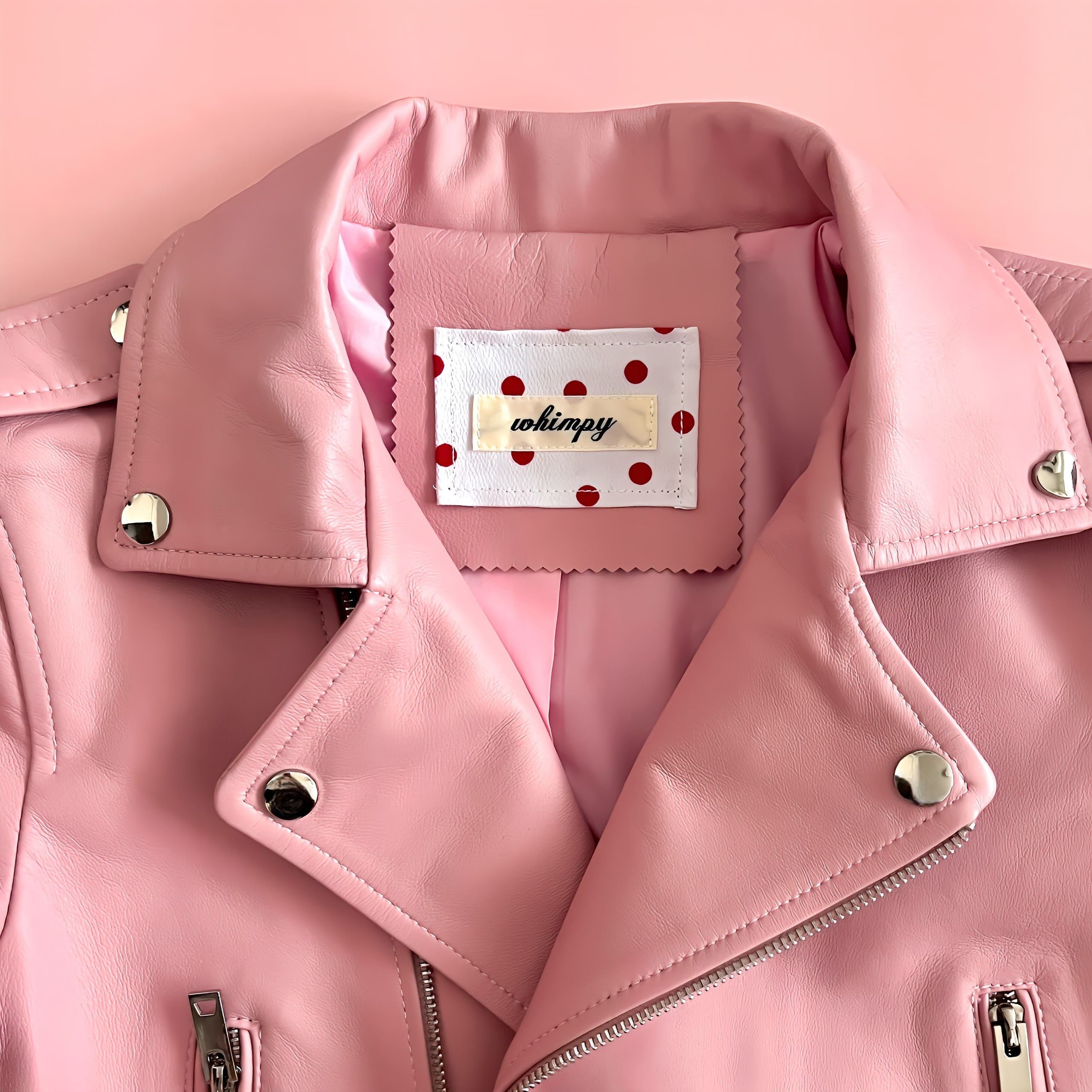 レザーライダースジャケット | whimpy or something Official Online Store