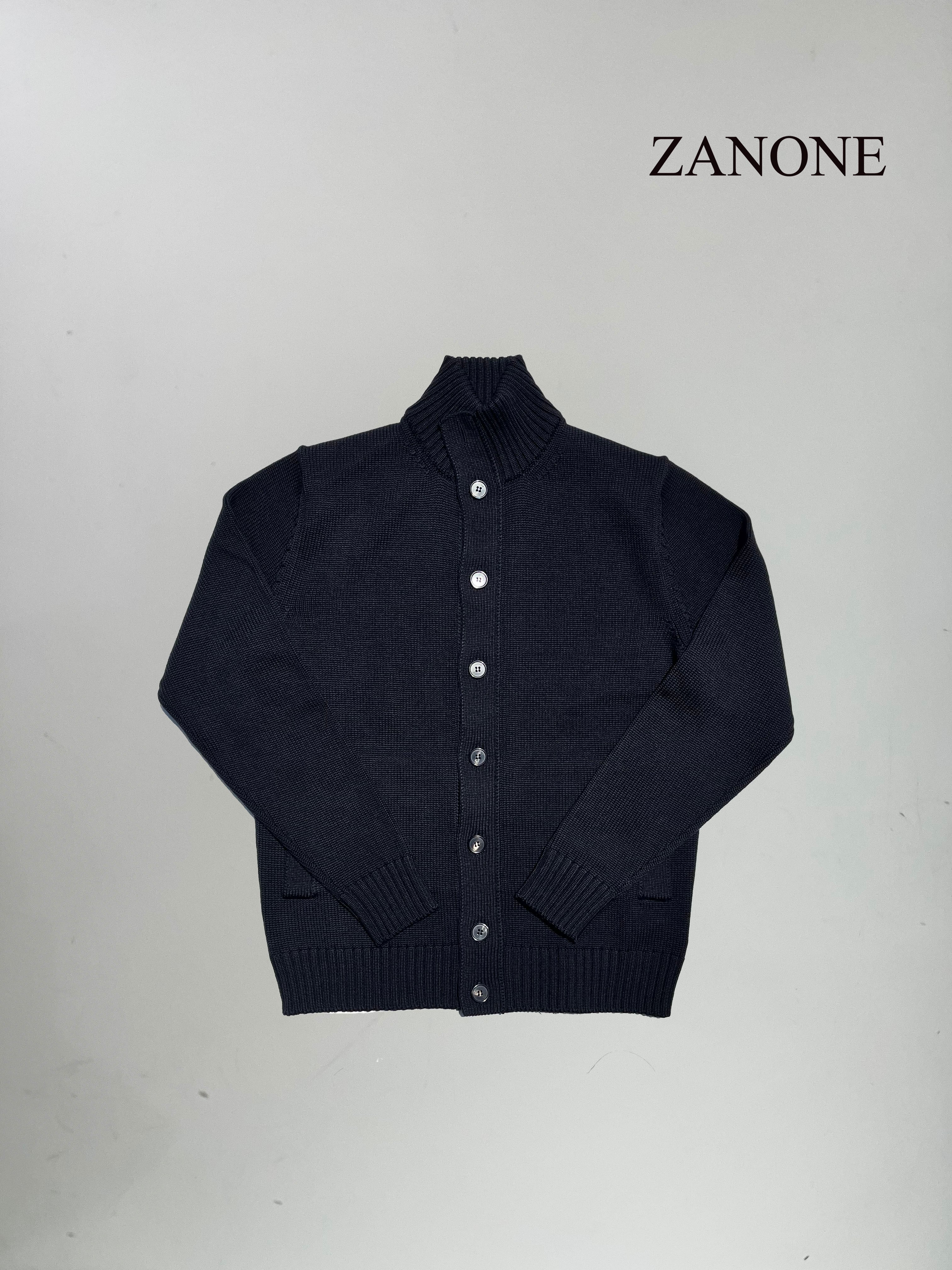 ZANONE（ザノーネ）CHIOTO（キョート）5ゲージ スタンドカラーニット