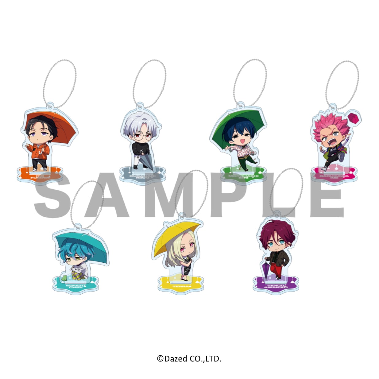 アクリルスタンドキーホルダー（超人的シェアハウスストーリー