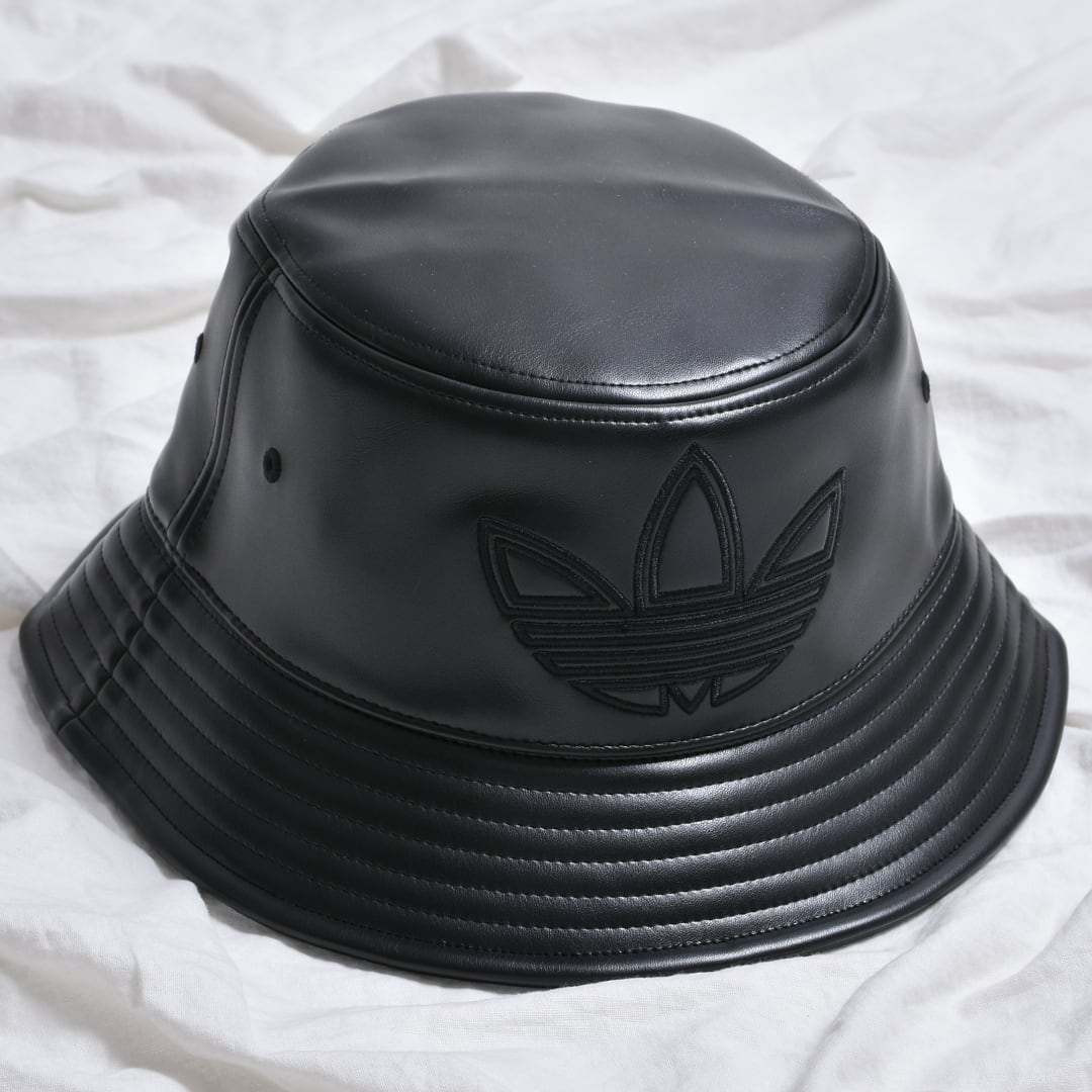 adidas】2024A/W フェイクレザーバケットハット | VOLCAN&APHRODITE