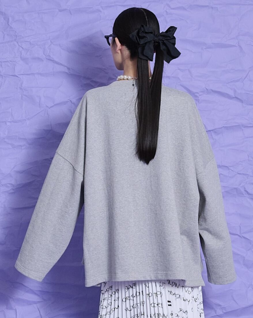 予約販売【 THOMAS MAGPIE 】sweat pullover 無地 (2243879) 8月お届け