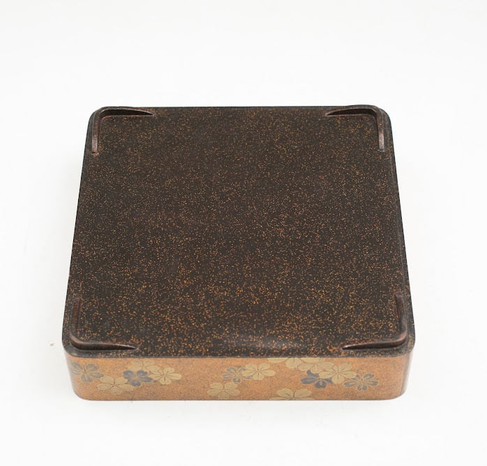 総梨子地 桜蒔絵 五段重 漆器 金蒔絵 日本の美しいもの 和骨董 江戸