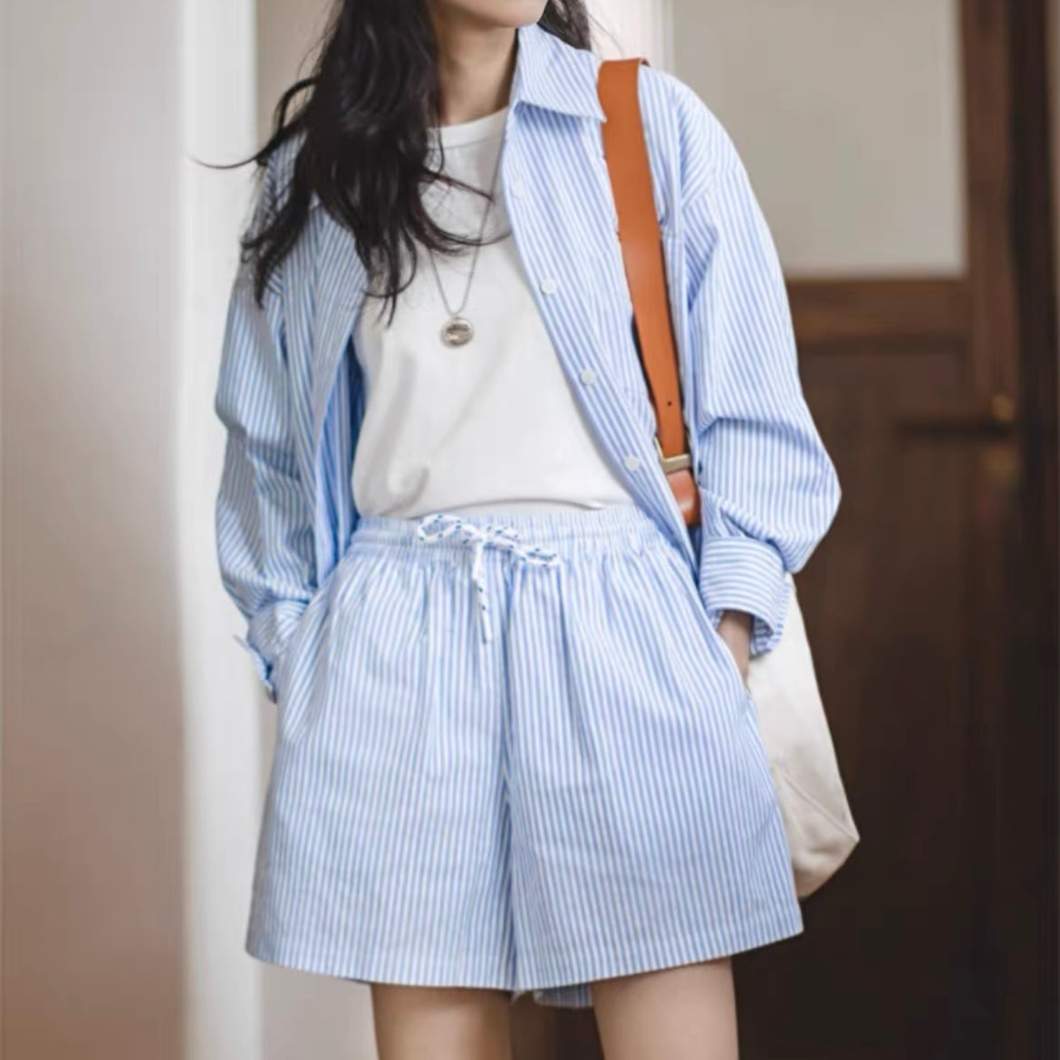 ストライプショートパンツ セットアップ可能 PH977 | nicoilo