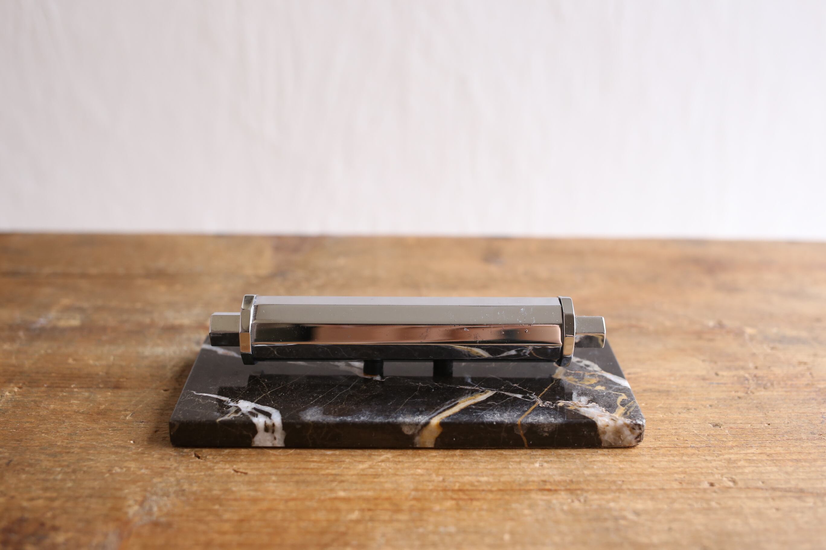 フランス ヴィンテージ 万年卓上カレンダー 『GOLD STARRY』大理石 N