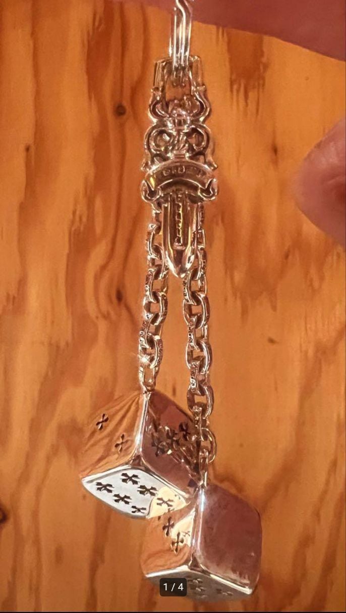 CHROME HEARTS クロムハーツ キーリング ロング クラシックチェーン