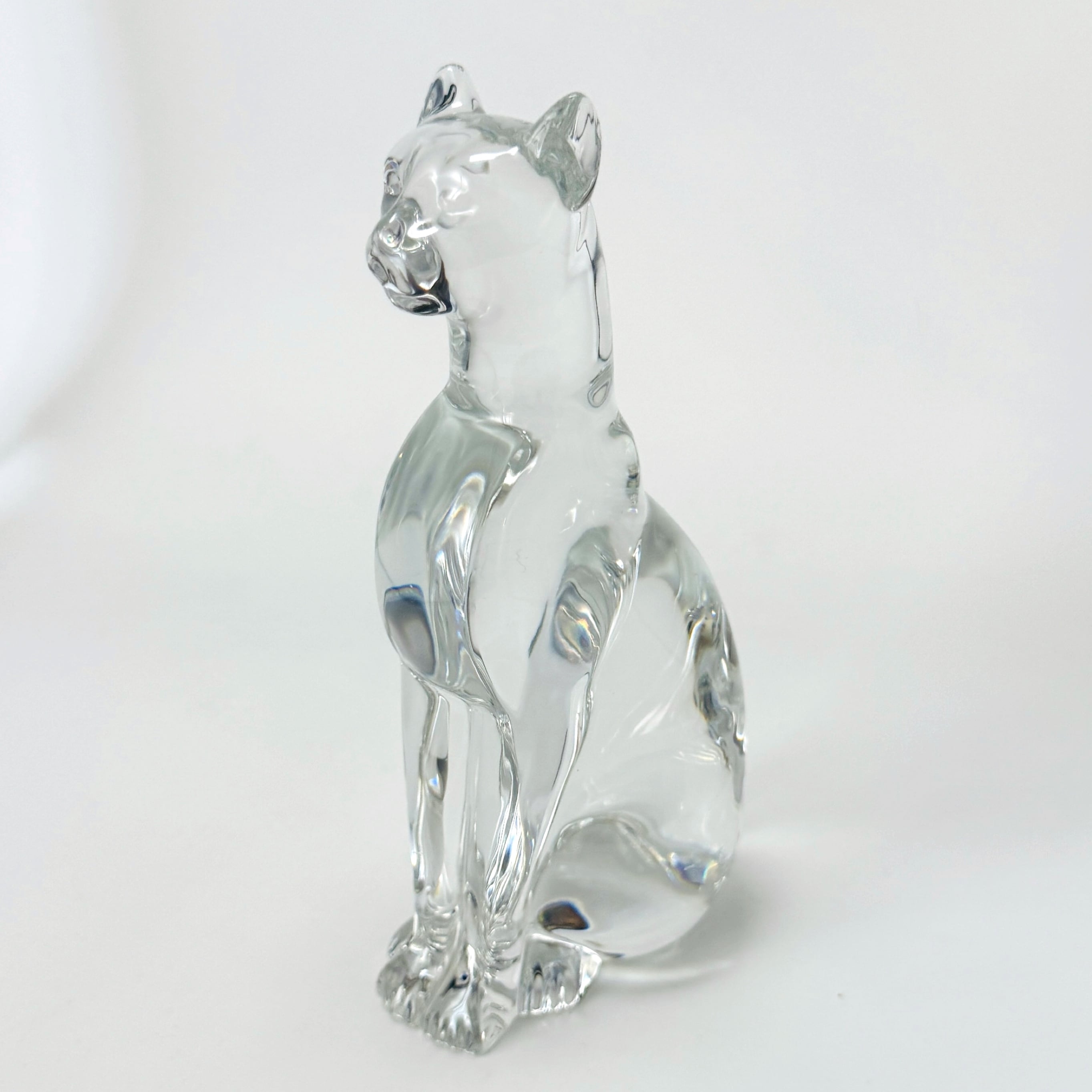 バカラ エジプシャンキャット ブラック クリスタル Baccarat 黒猫