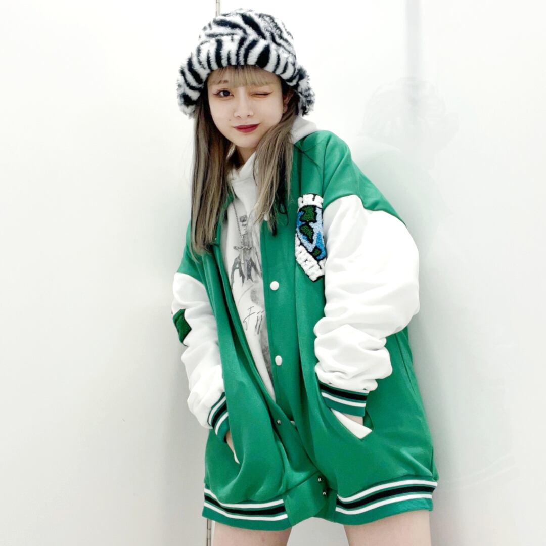 50%OFF】ハート刺繍スウェットスタジャン(裏起毛) | VOLCAN&APHRODITE