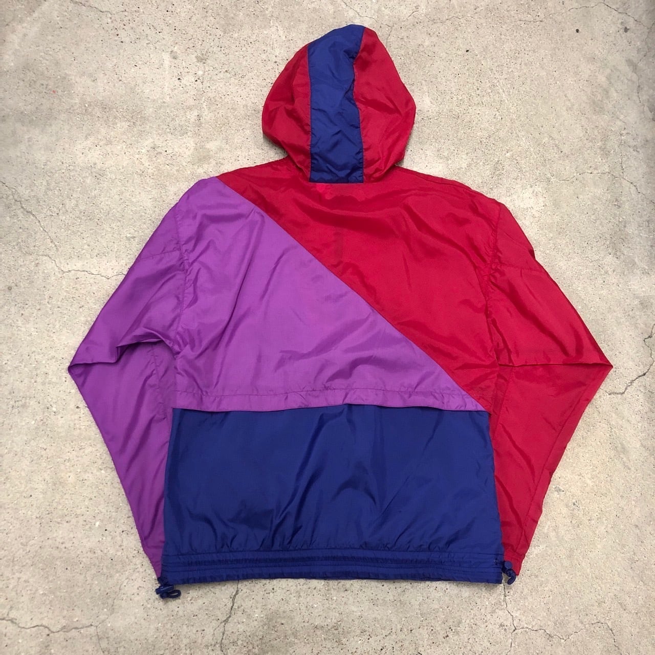 90s NIKE/Anorak Nylon Hoodie/銀タグ/M/アノラックナイロンパーカー