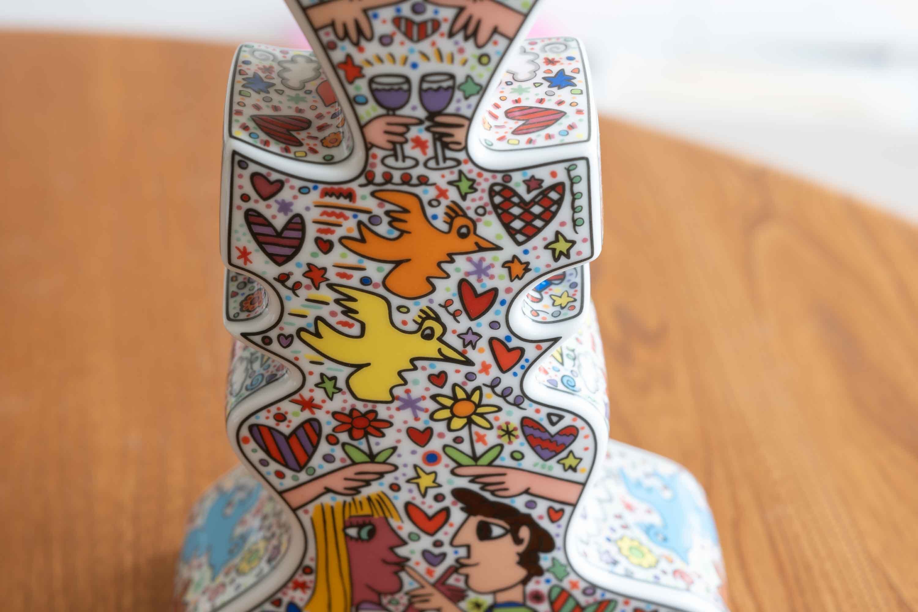 James Rizzi ジェームス・リジィ デザイン Love Vase ドイツ Rosenthal
