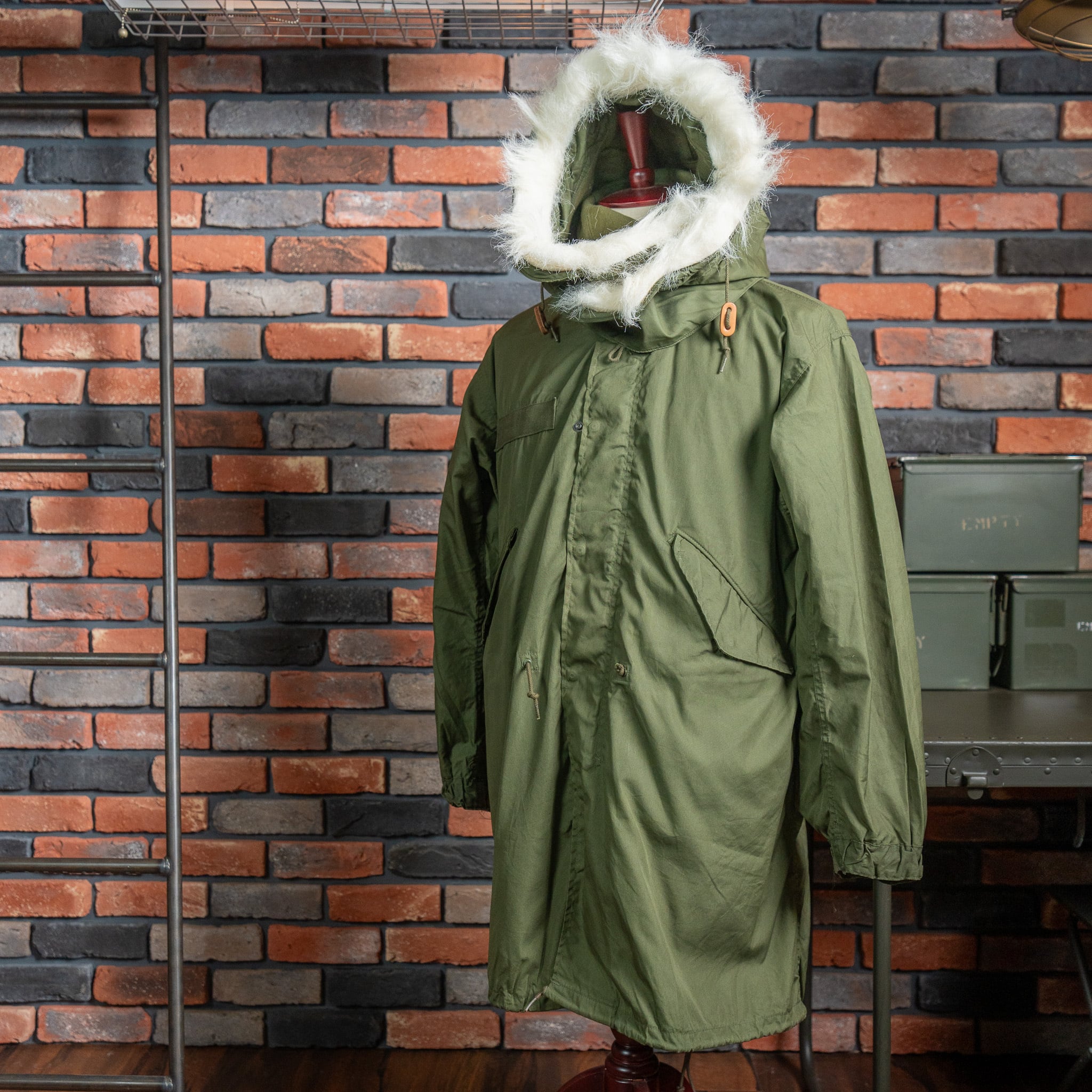 X-SMALL】U.S.Army M-65 Field Parka Full Set アメリカ軍実物 M65