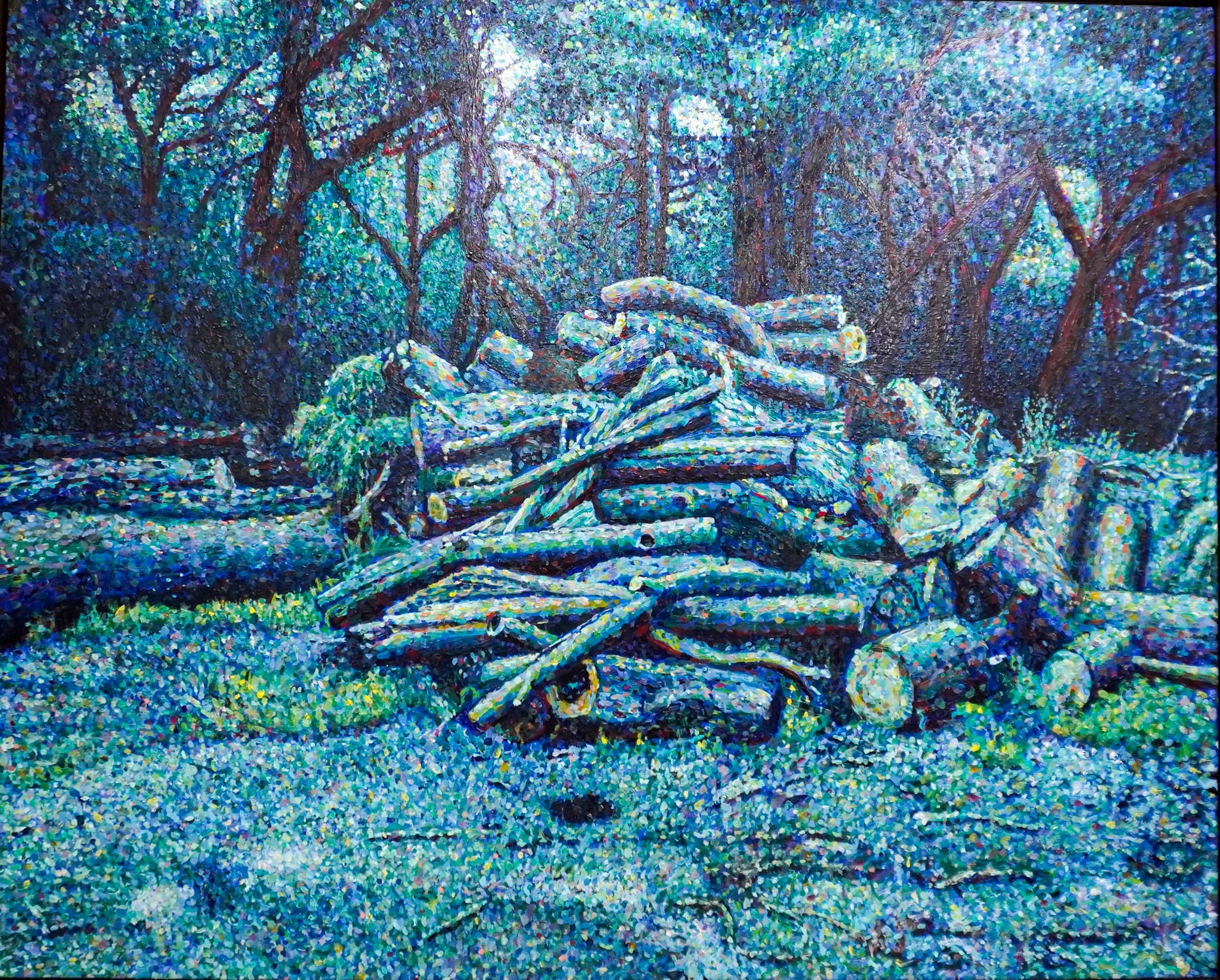 重森三雄作 油絵 3号サイズ 重森三雄作 油絵 3号サイズ 重森三