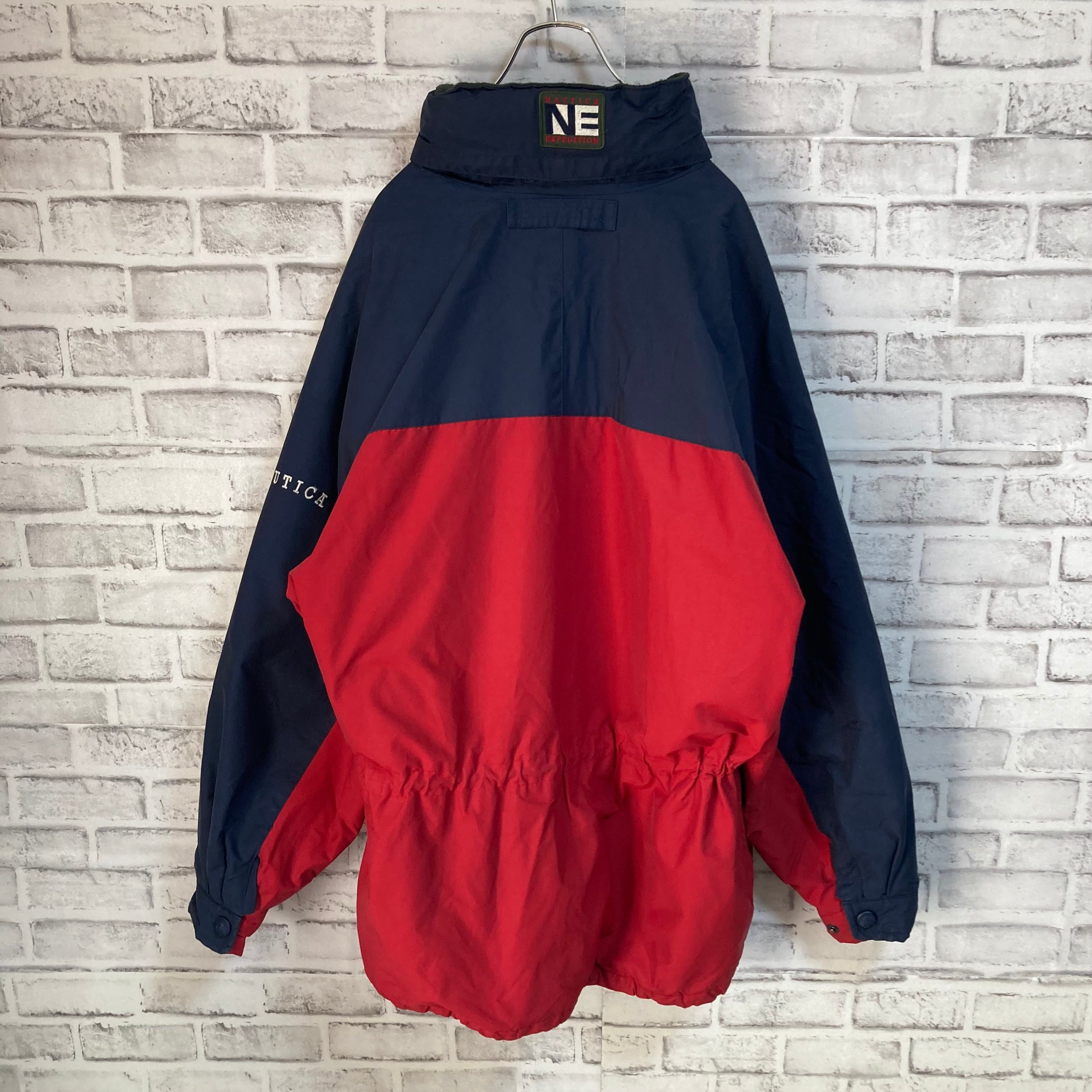 nautica】Heavy Nylon Jacket L 90s “Old nautica”ノーティカ ナイロン