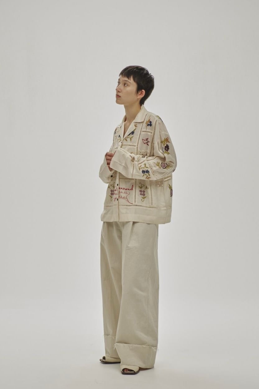 TODAYFUL Embroidery Patchwork Shirts エンブロイダリーパッチワーク