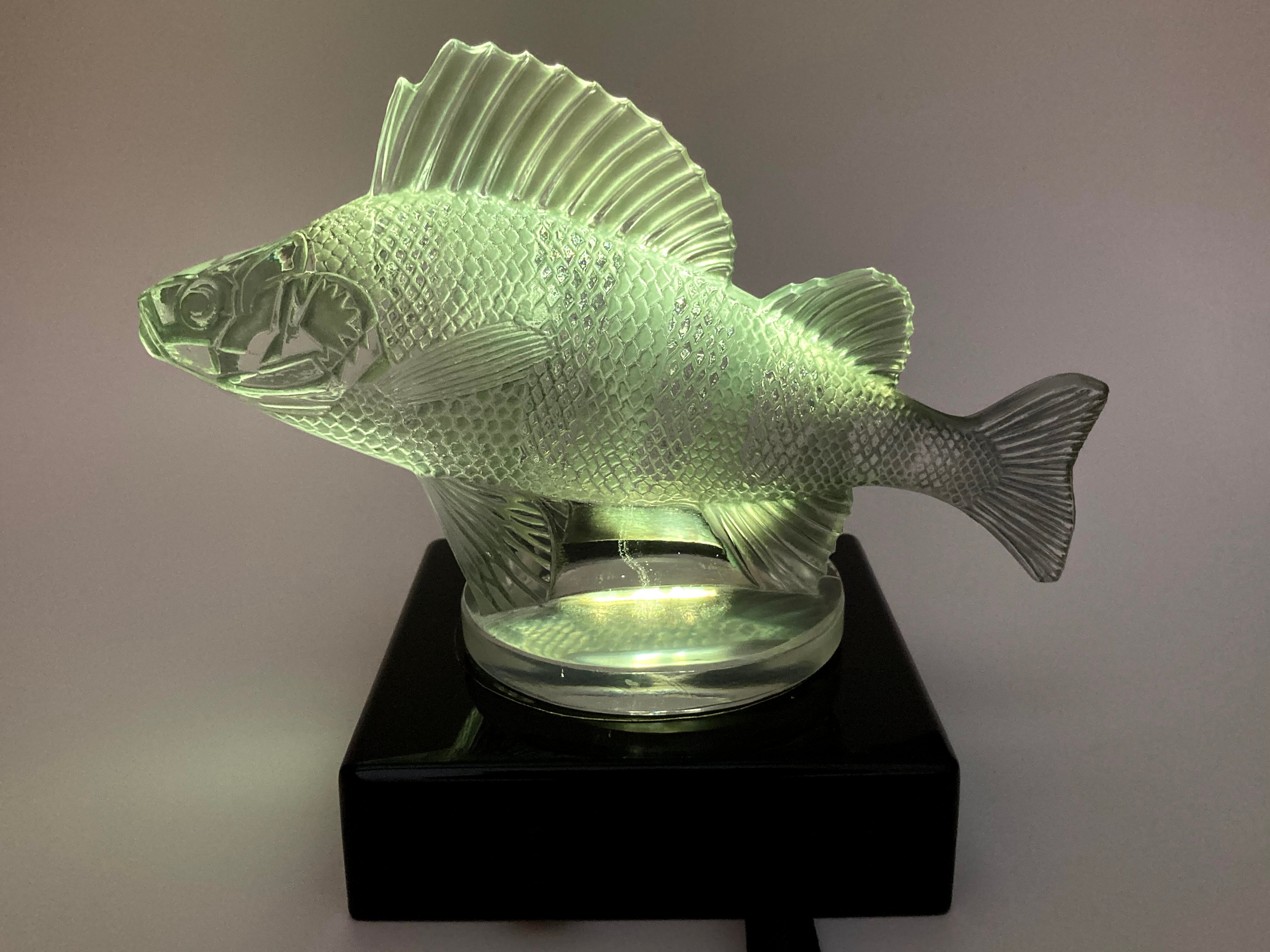 ルネ・ラリック R.LALIQUE 「Perche」 ペルシュ 魚 カーマスコット