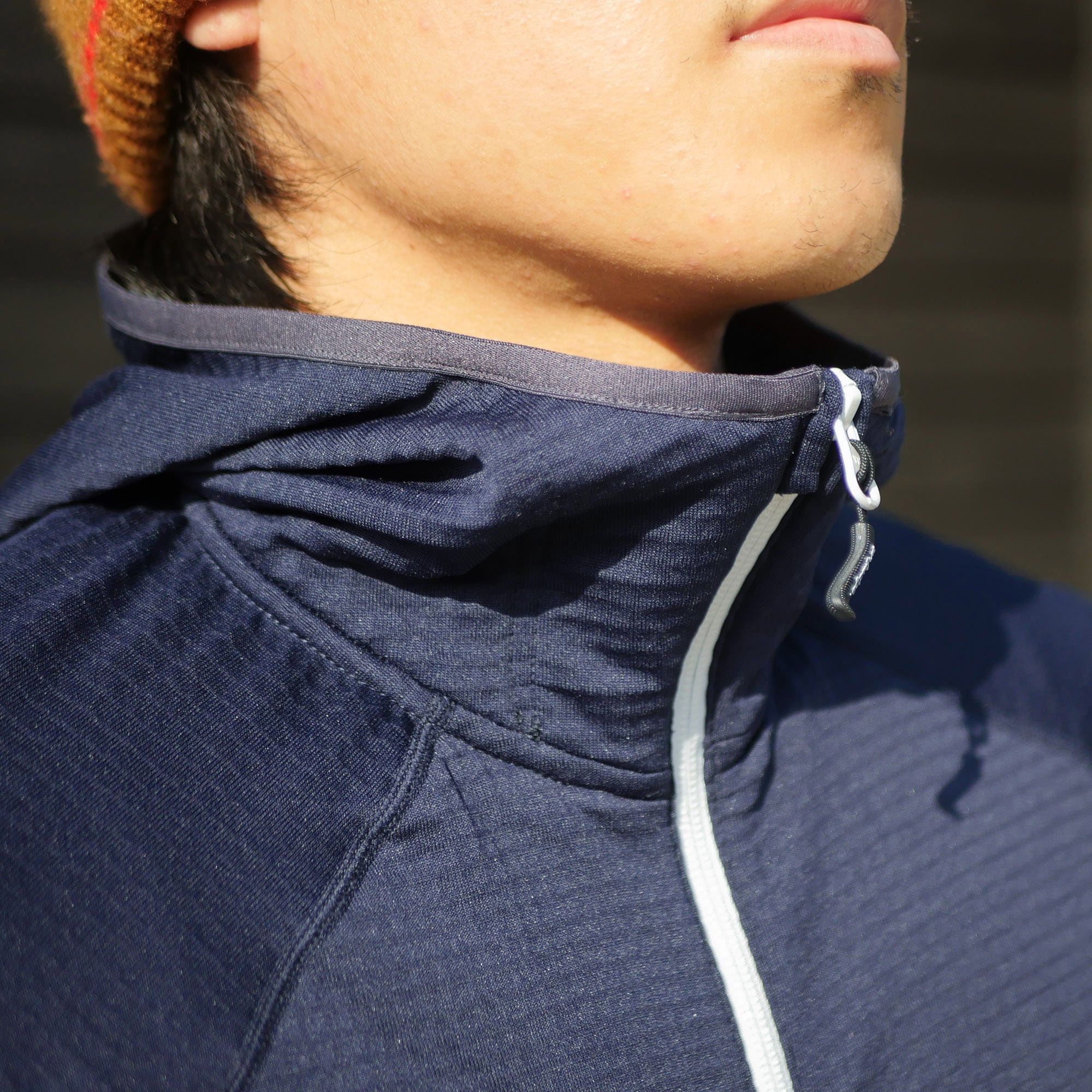 24 UN2100 Light weight fleece hoody | unfudge ONLINE STORE