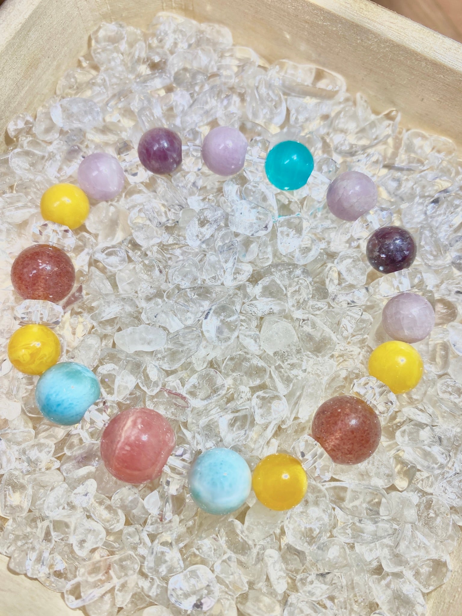 星ひとみ【最強恋愛祈願強化】パワーストーンブレス☆商品番号【7