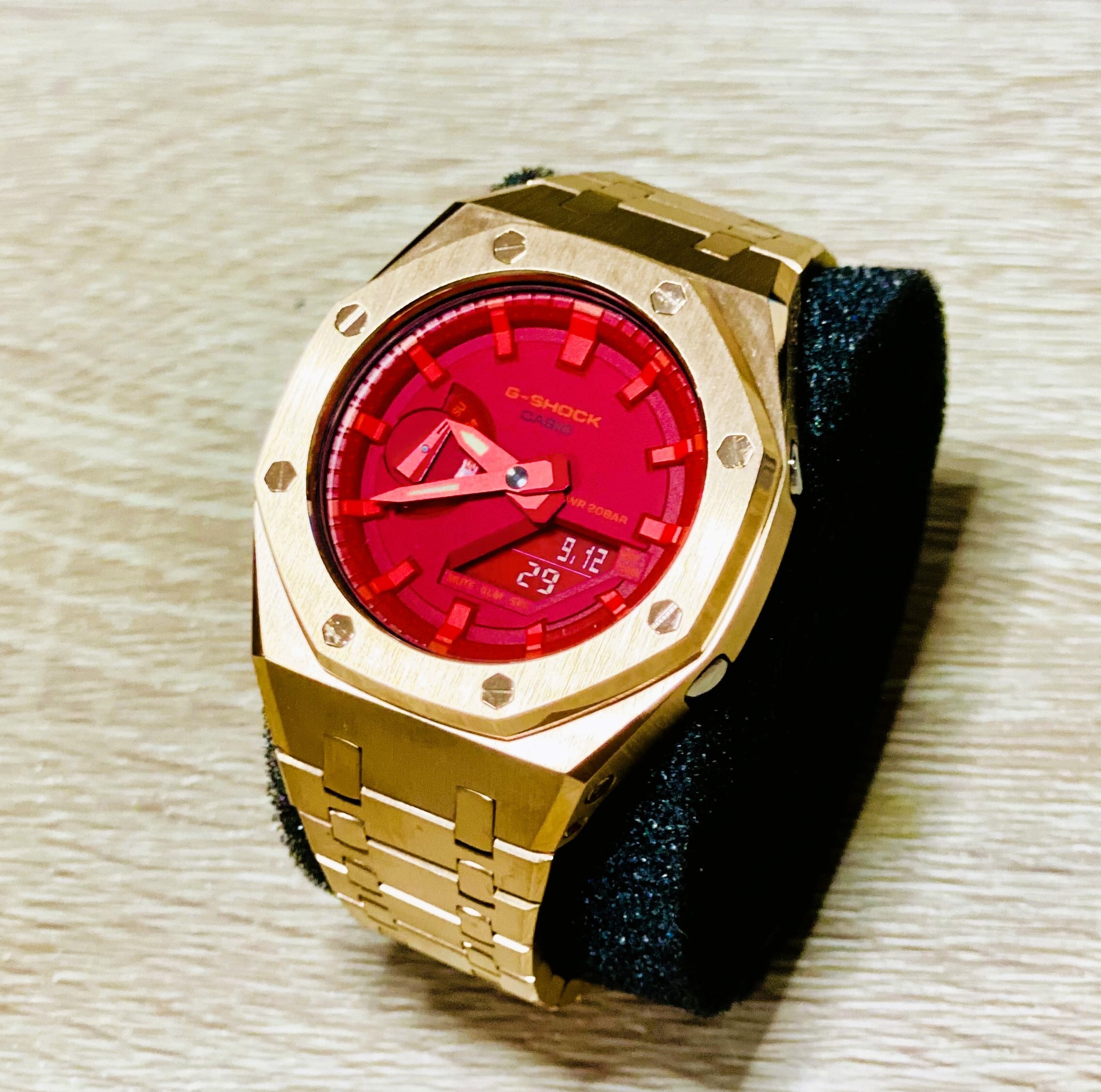 G-SHOCK GA-2100専用 APtypeフルメタルカバー（ROSE GOLD） | KUROTAMA