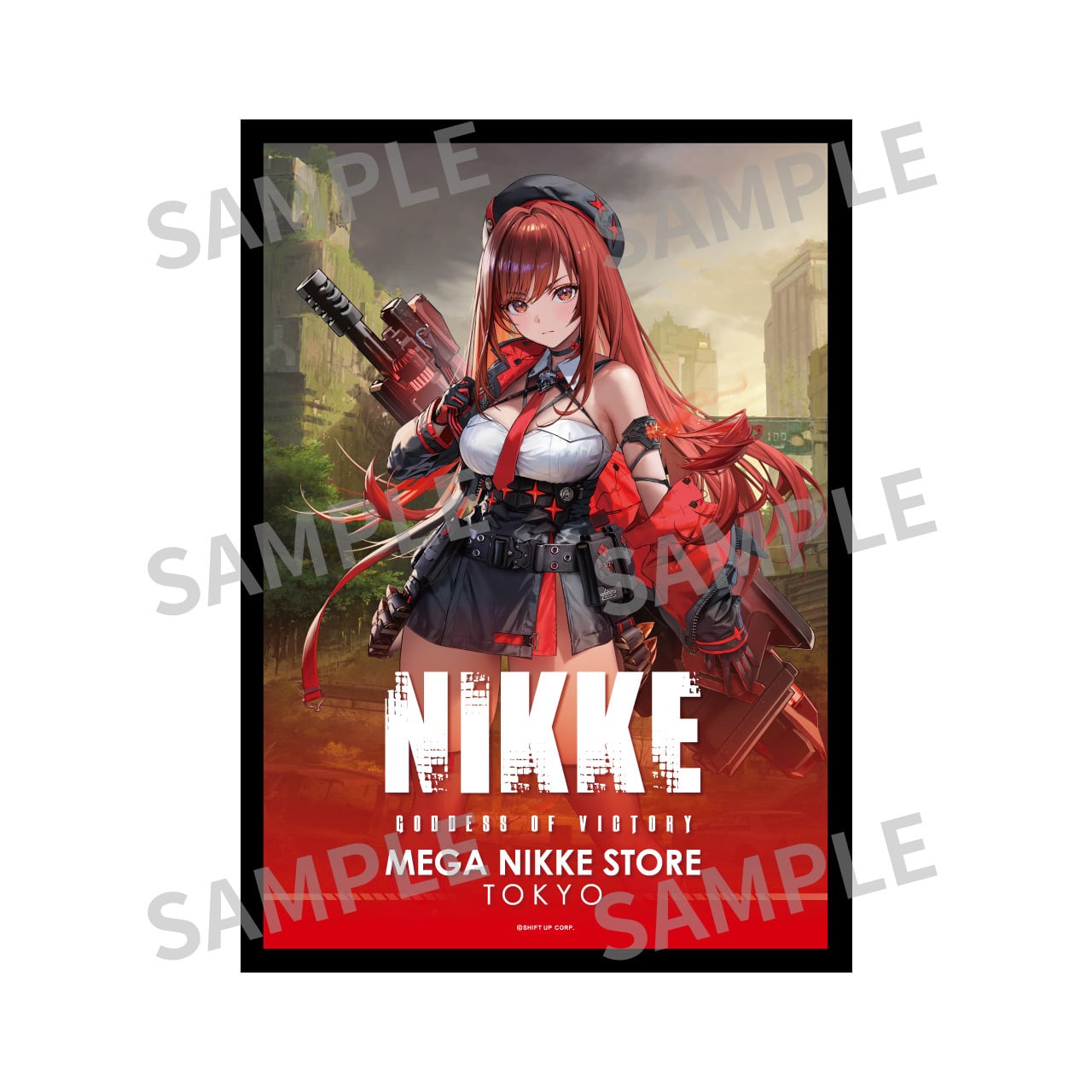 メガニケストアオンライン限定受注生産】NIKKE メタルポスター ラピ