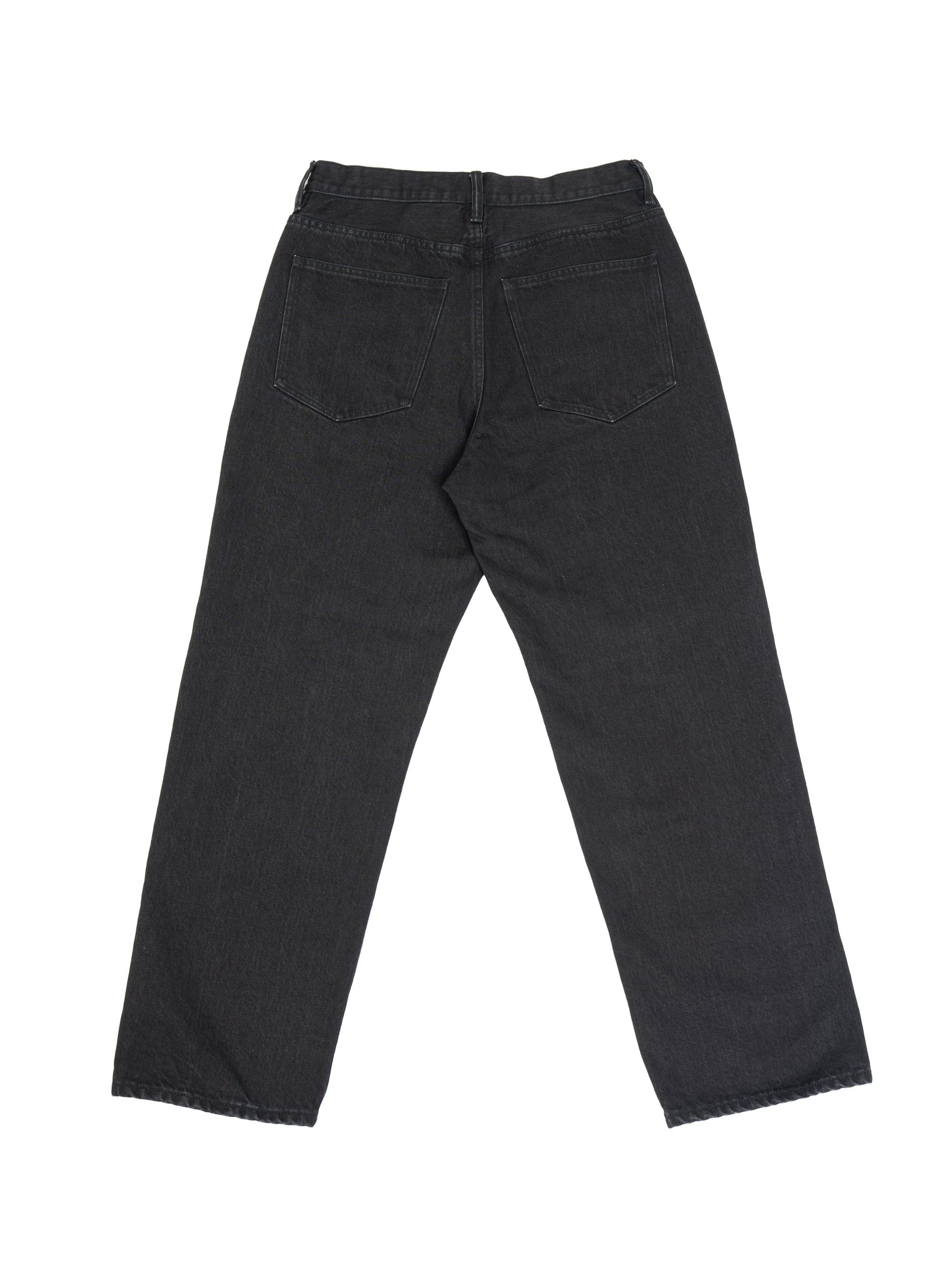 KAJA MEDIUM BAGGY BLACK DENIM PANTS | KAJA