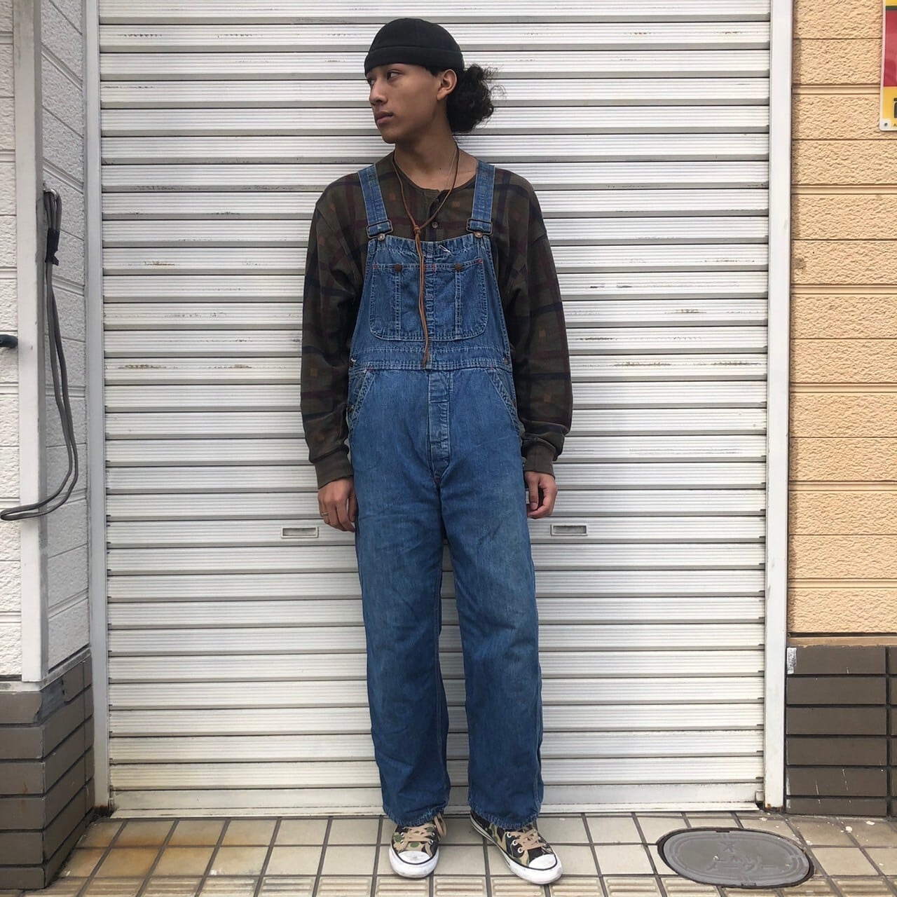 良色 70s BIGMAC ビックマック オーバーオール ヴィンテージ USA製