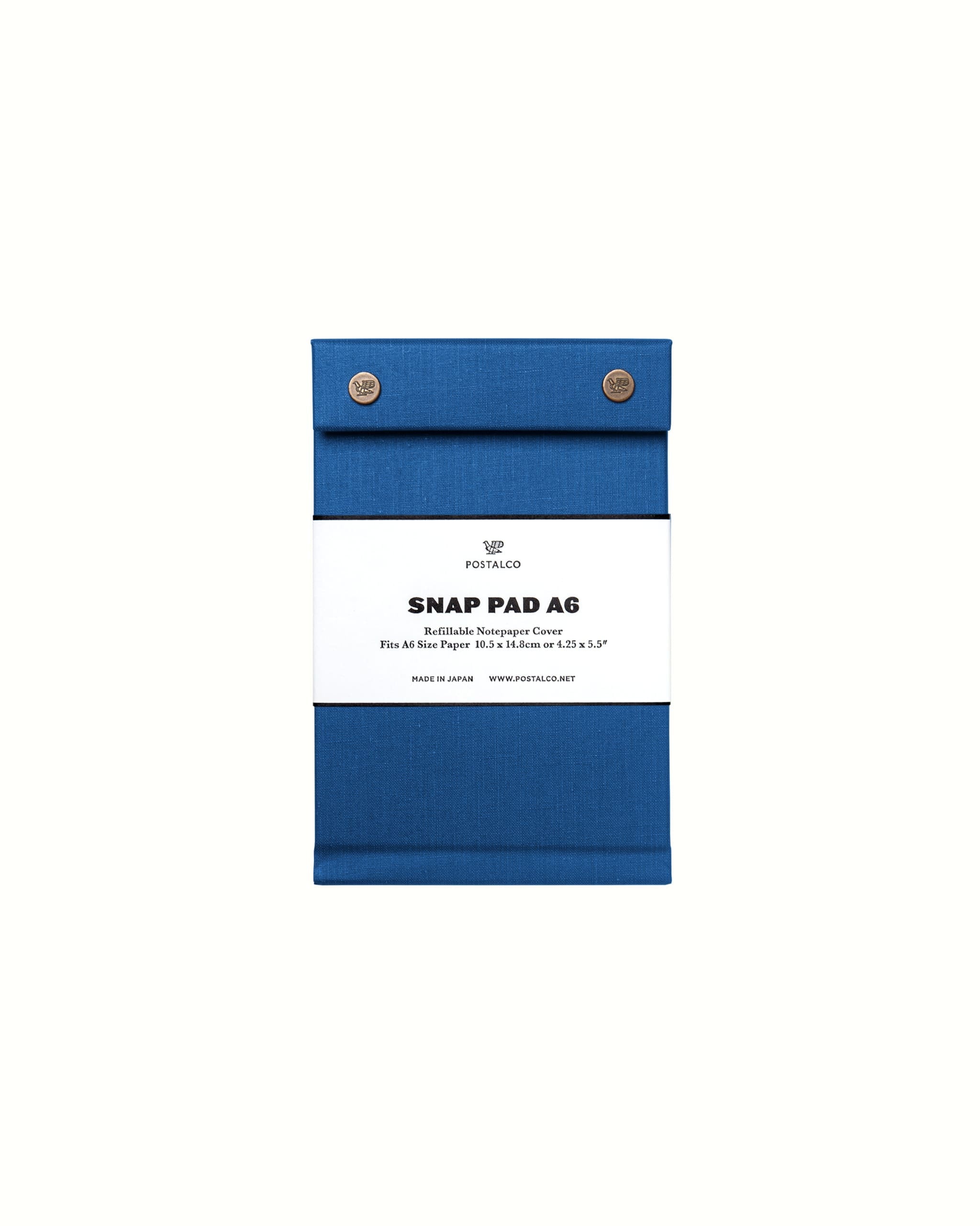 POSTALCO/ポスタルコ】スナップパッド A6 (Cobalt Blue) | 590&Co.