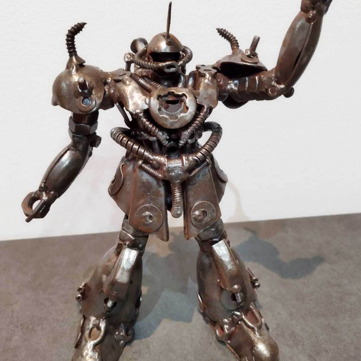 Recycle Metal Art Made in Thailand 廃材 スクラップメタル アート