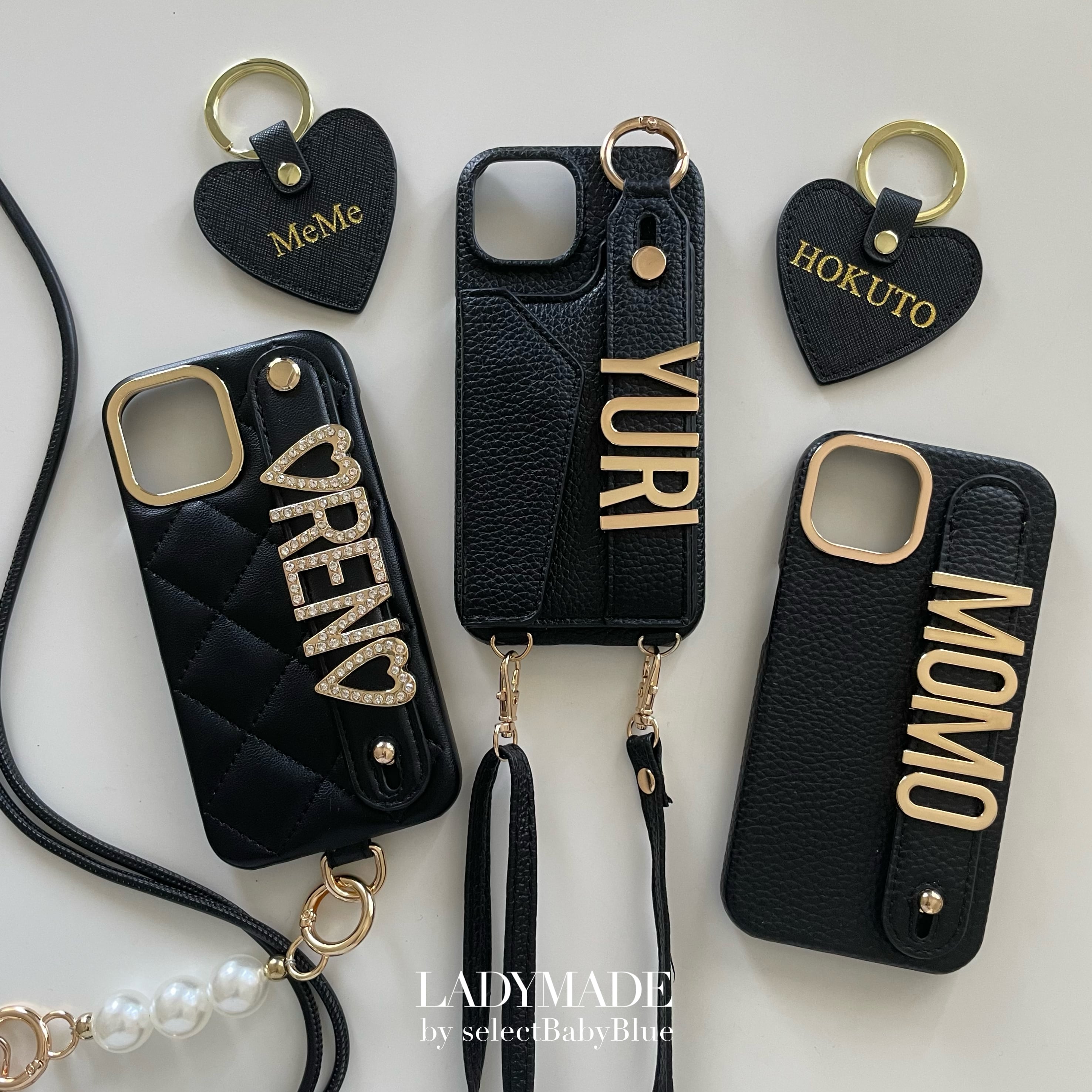 4color- premiumチャームiPhoneケース | LADYMADE