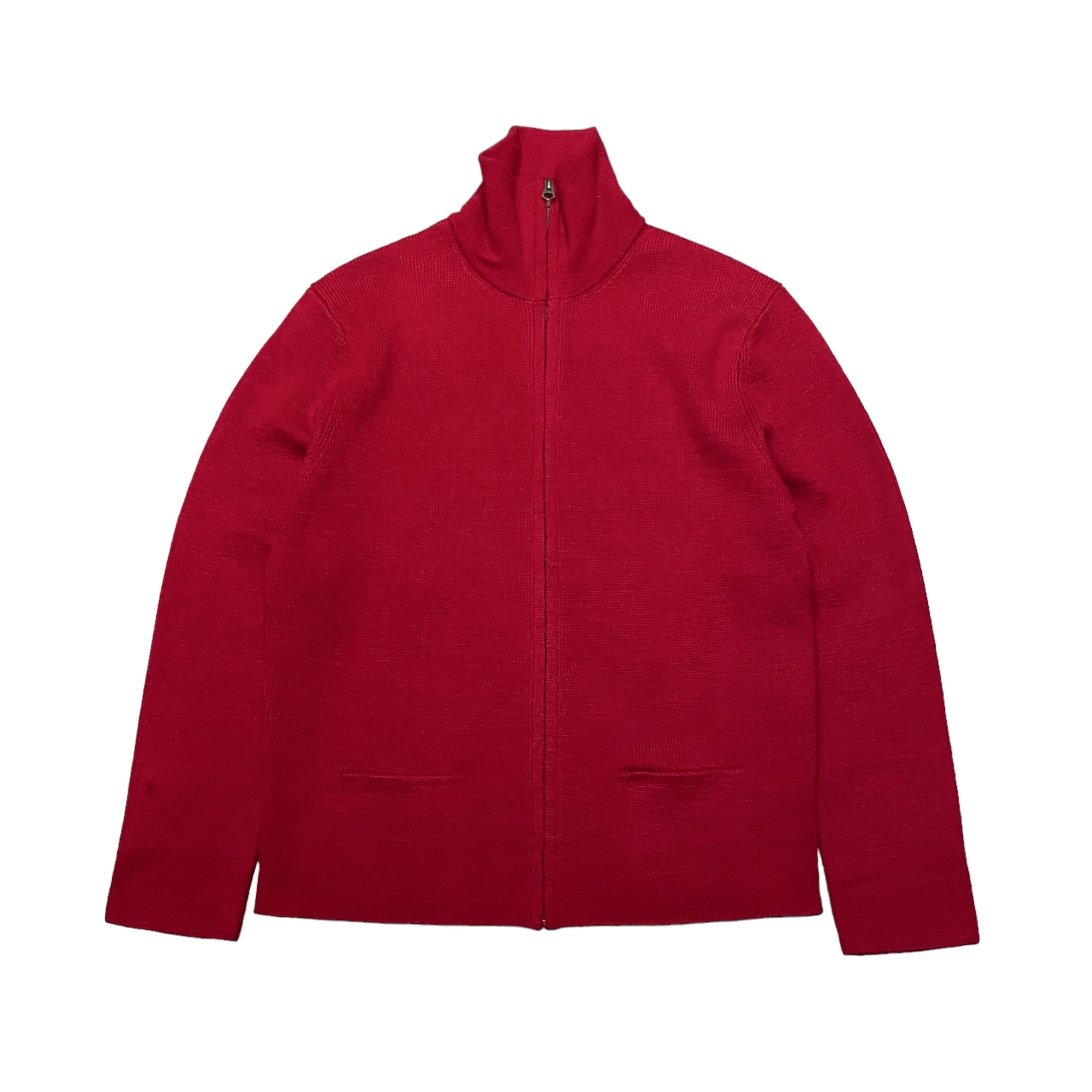 90's POLO Ralph Lauren Wool Full Zip Drivers Knit M / ポロ ラルフ