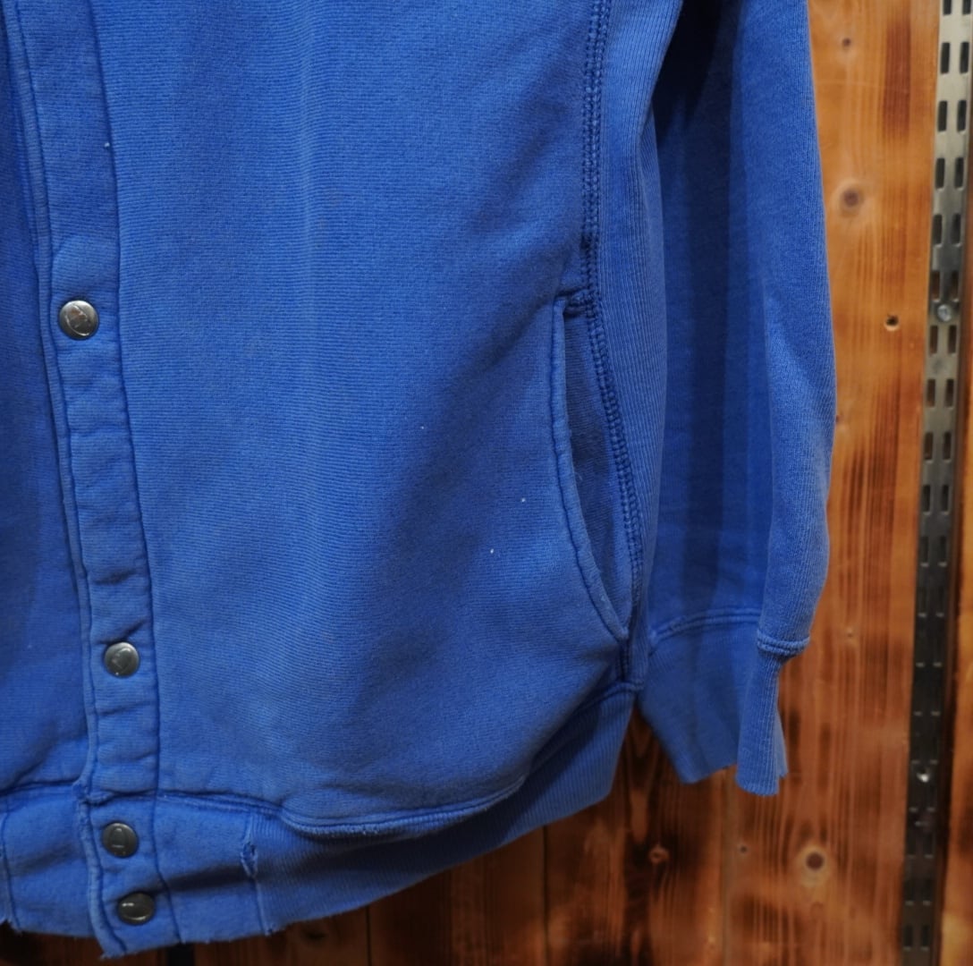 80s champion トリコタグ reverse weave スナップカーディガン XL