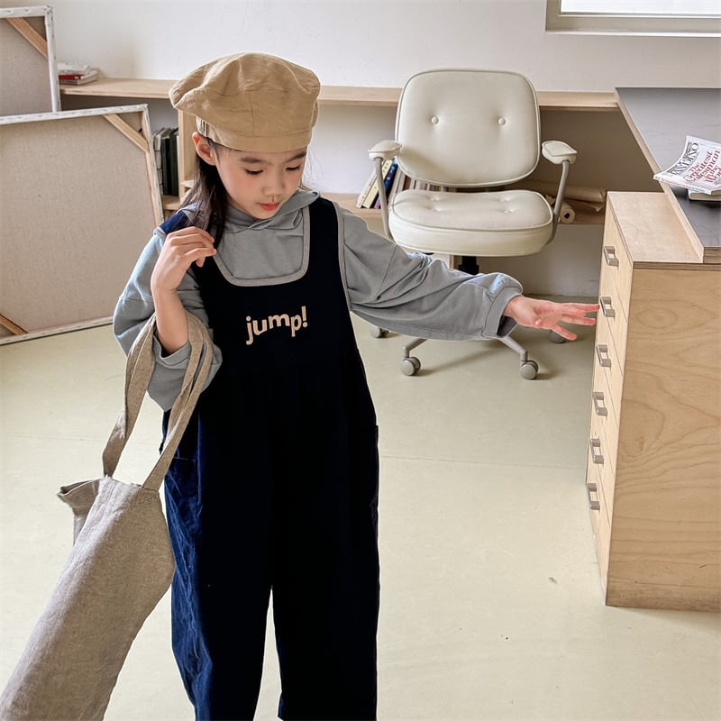 取寄》 JUMPサロペットパンツ （アイボリー／ネイビー） ADBB 2024秋