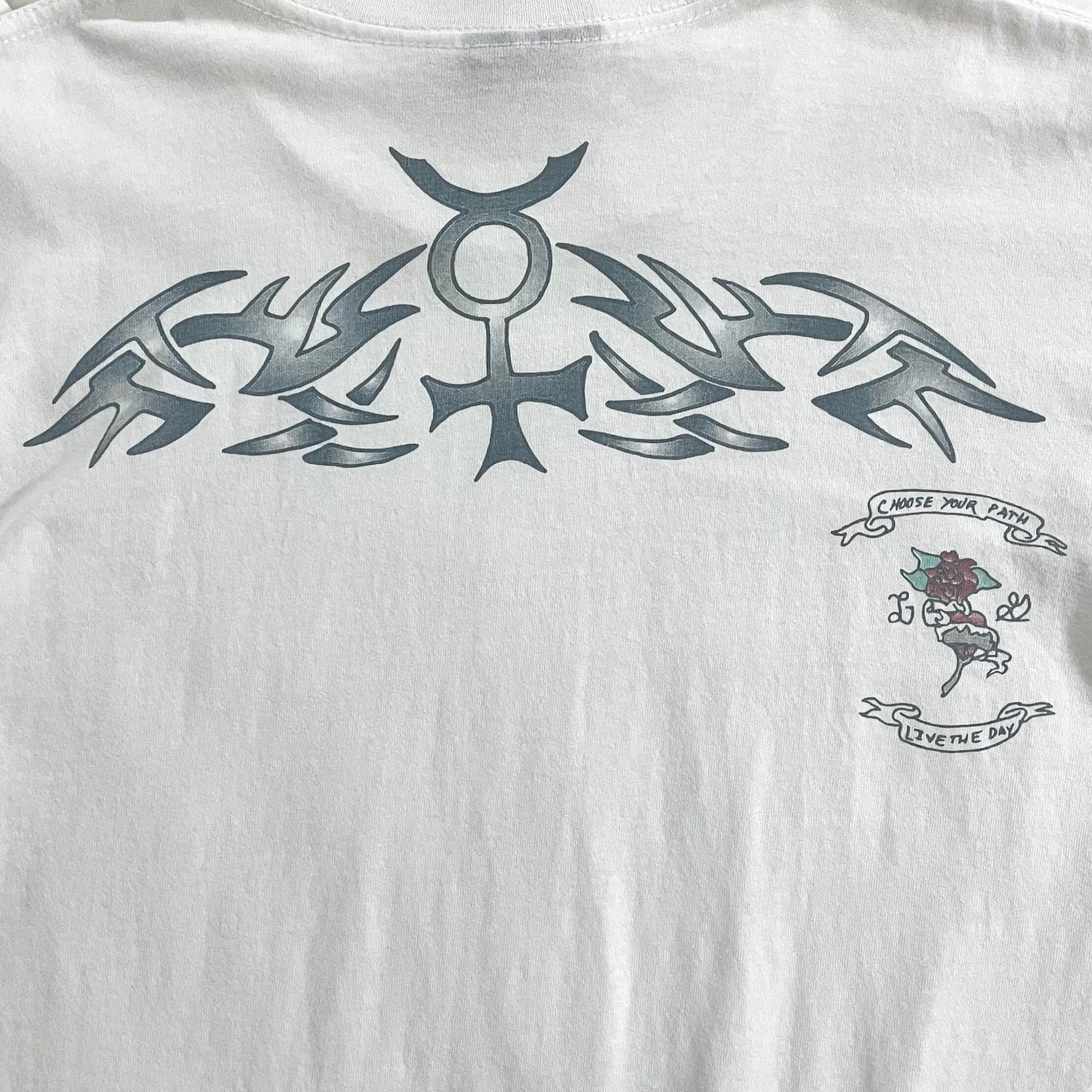 90s USA製 Dennis Rodman タトゥー Tシャツ ビンテージ ロッドマン