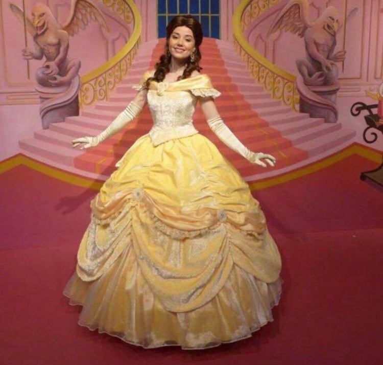 ディズニー 美女と野獣 ベル 豪華デラックス版 ボリュームドレス