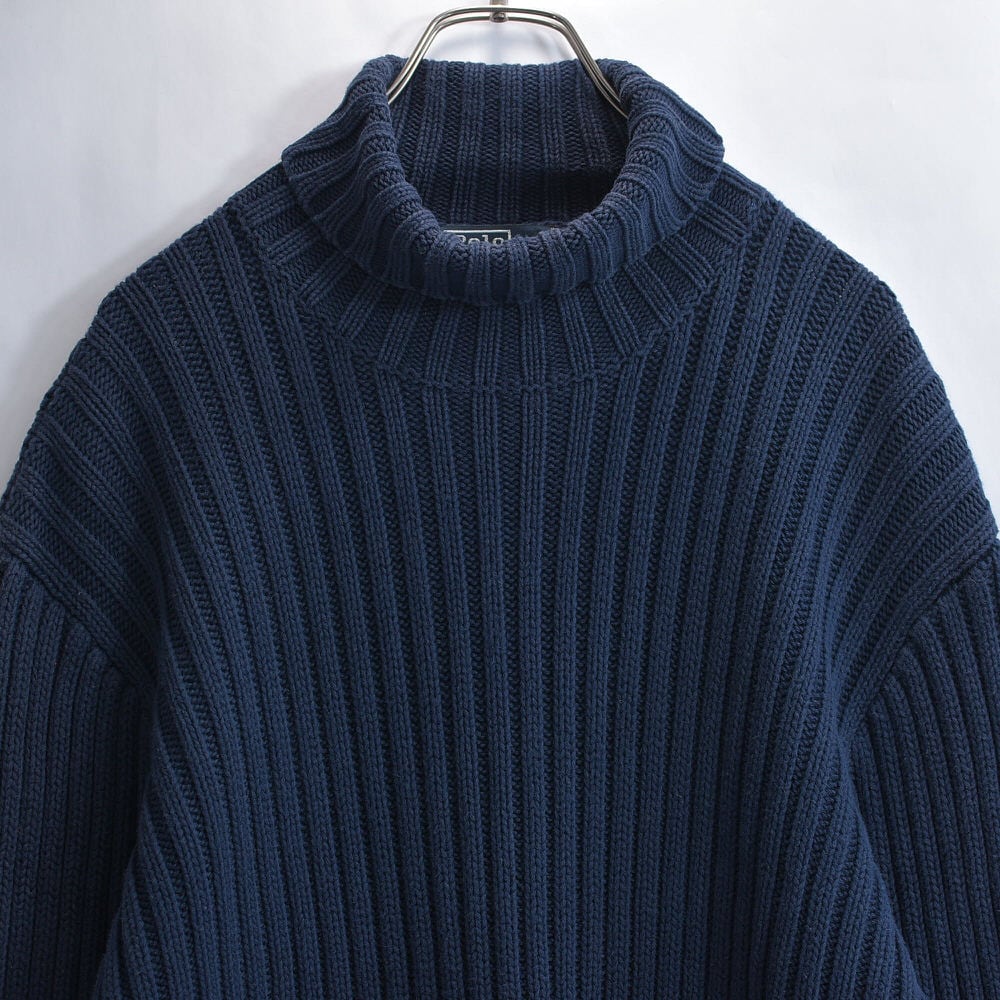 90s Polo by Ralph Lauren ラルフローレン タートルネック コットン