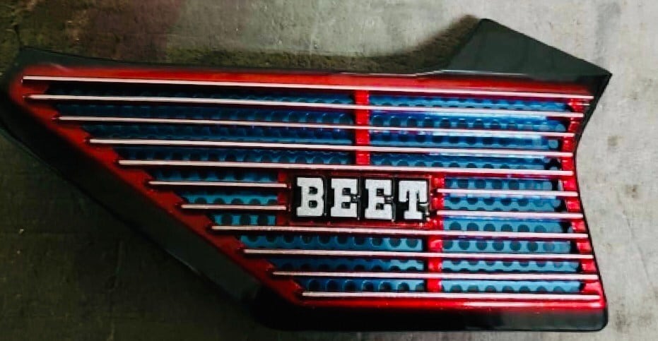 CBX400F BEET アルフィンカバー オリジナルパンチングインナーカバー