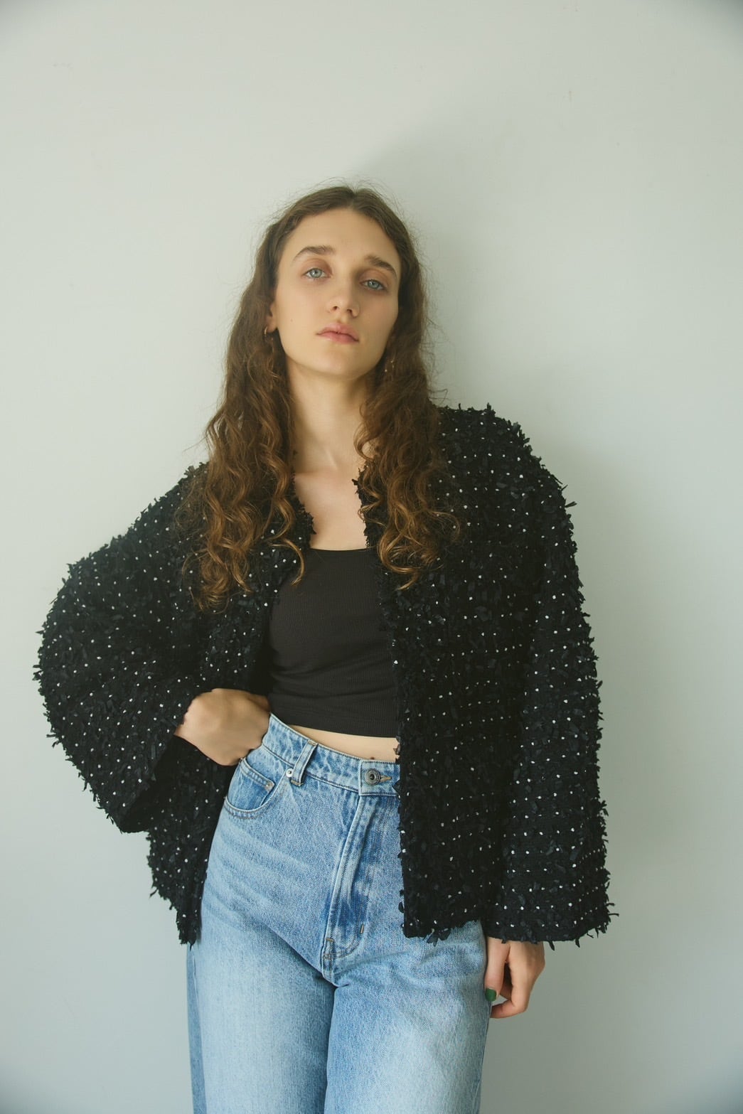 オーバーPコート Emii ツイード | Cygne